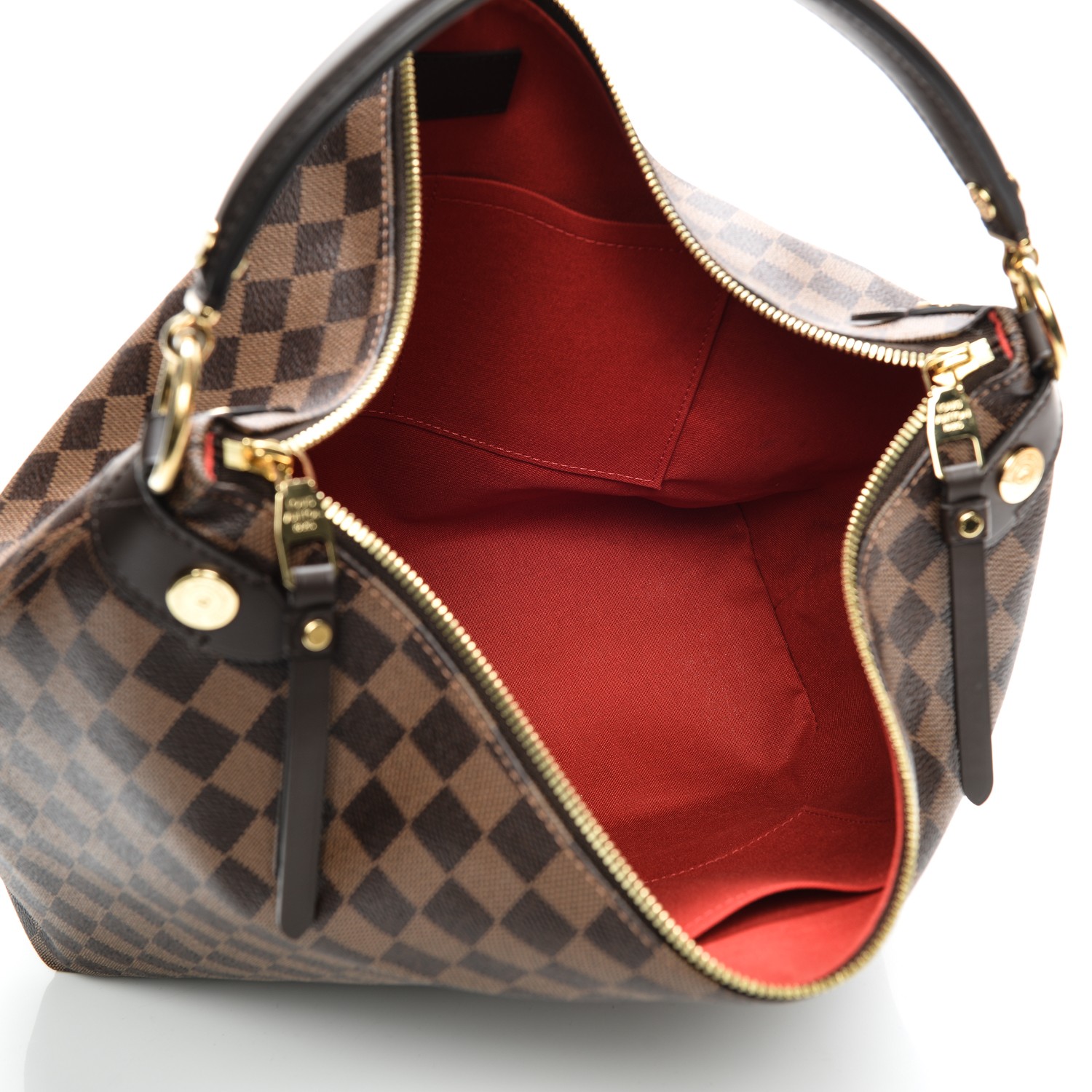 Louis Vuitton Damier Ebene Duomo Hobo - Brown Hobos, Handbags