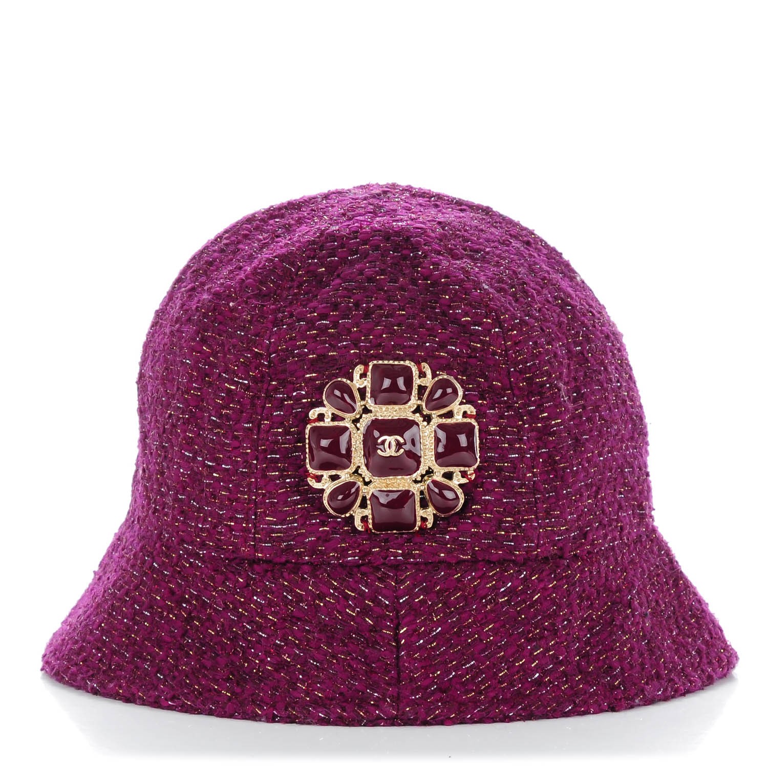 burgundy wool hat