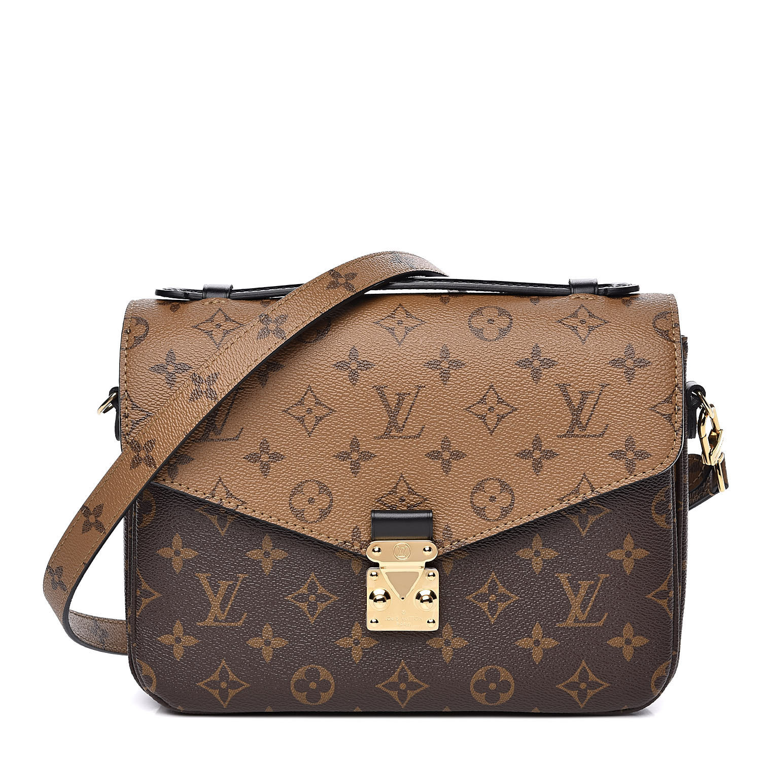 LOUIS VUITTON Reverse Monogram Pochette Metis 522491