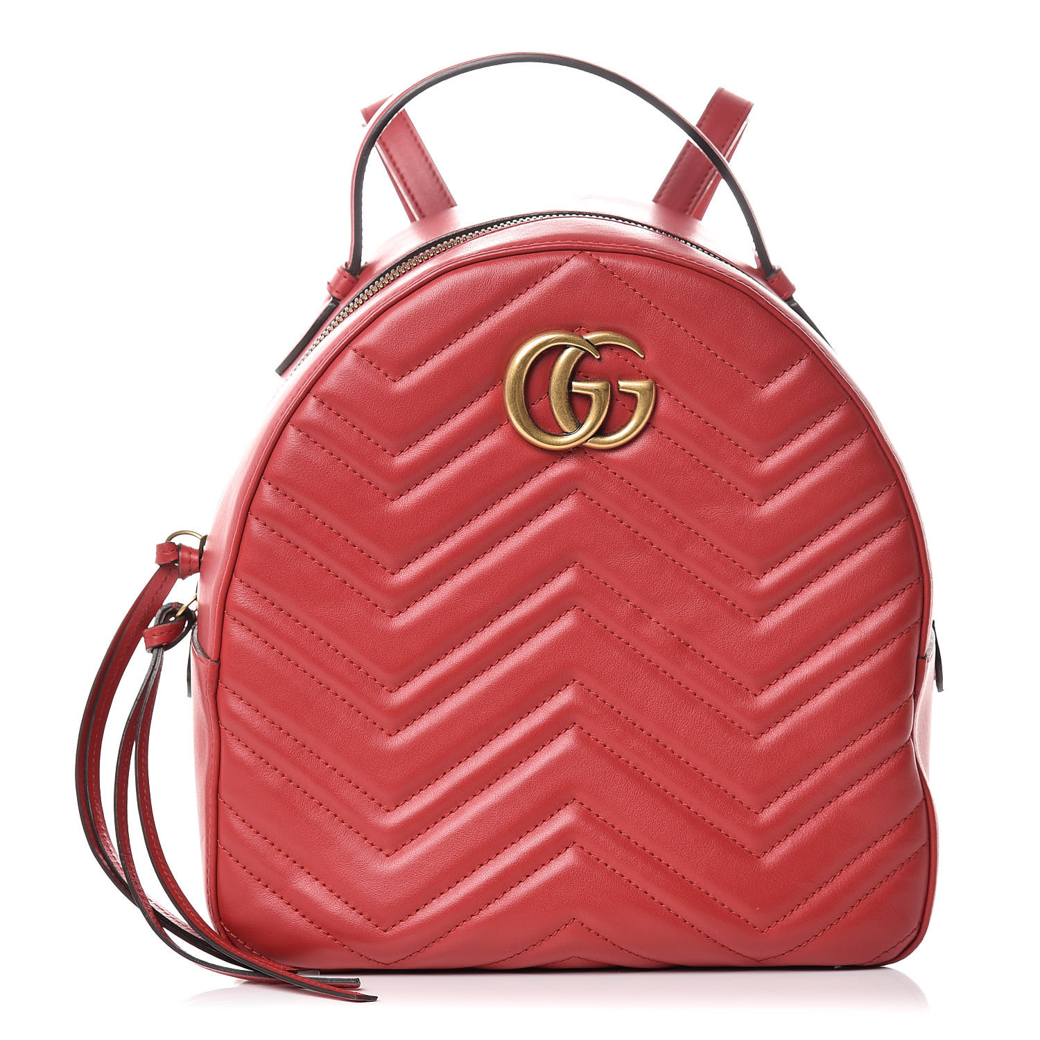 gucci marmont backpack red