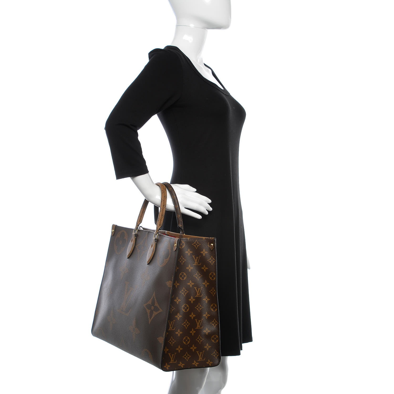 Louis Vuitton Reverse Monogram Giant Onthego Gm 369844 Fashionphile 6728