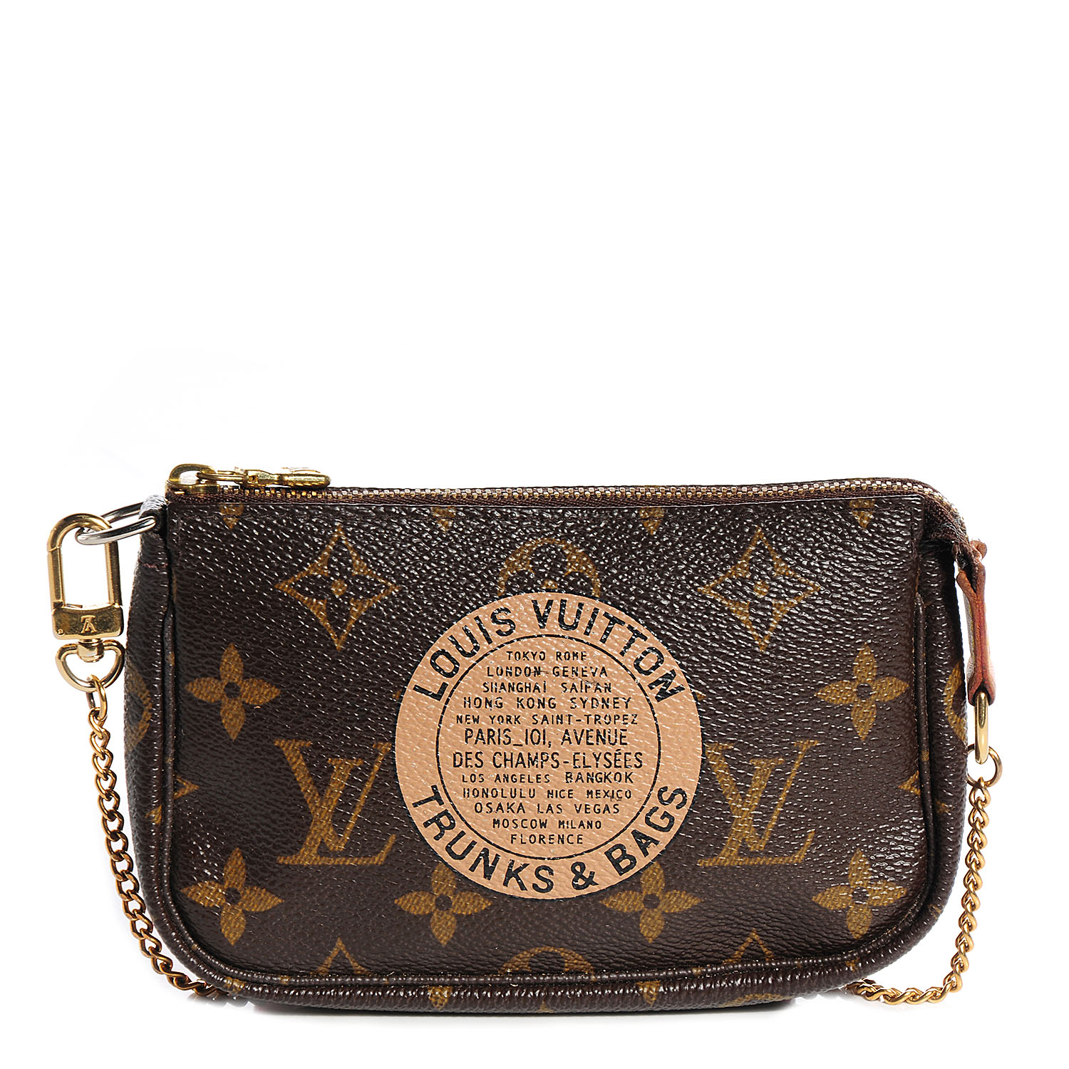 LOUIS VUITTON Monogram Complice Trunks and Bags Mini Pochette ...