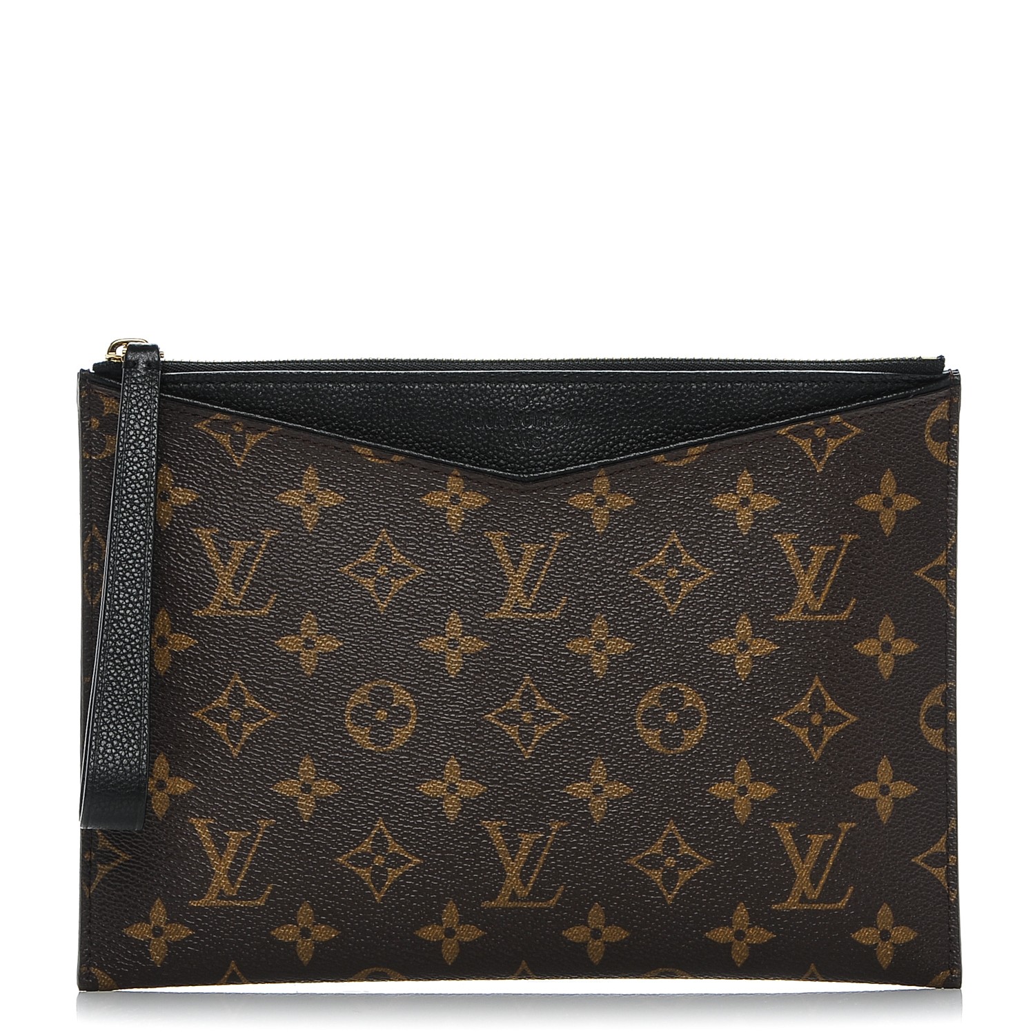 Louis Vuitton Monogram Pallas Pochette Black 186381