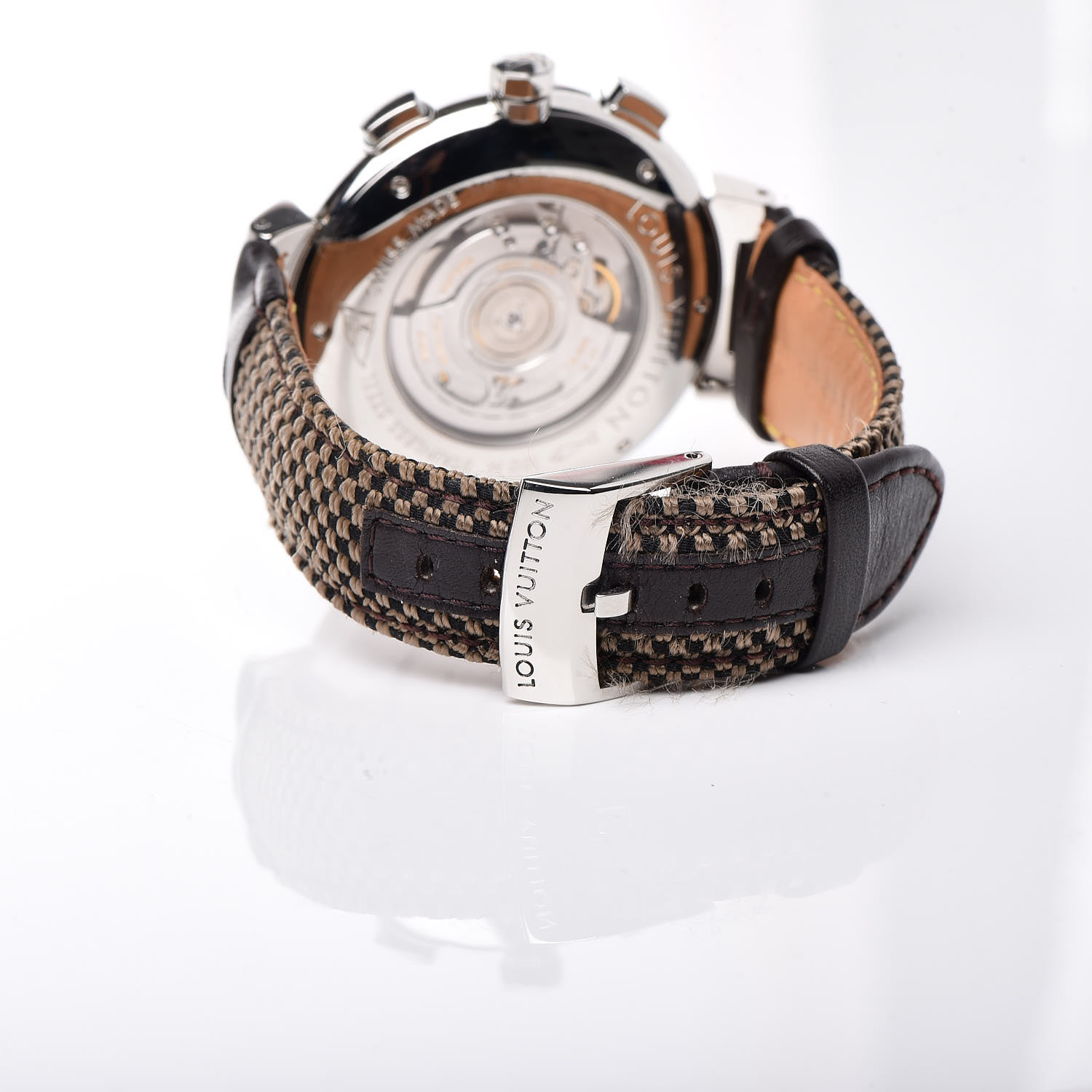 Louis Vuitton Stainless Steel 44mm Tambour Cup Regate Chronograph Automatic Watch Fashionphile