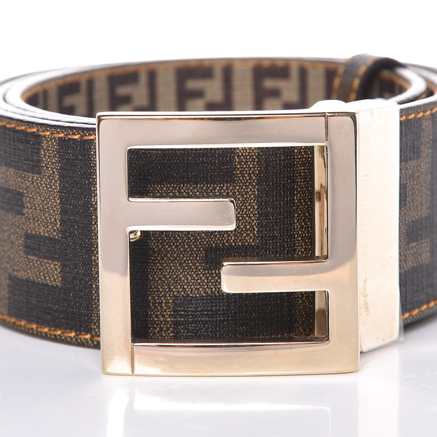 FENDI Zucca FF Buckle Belt 282787