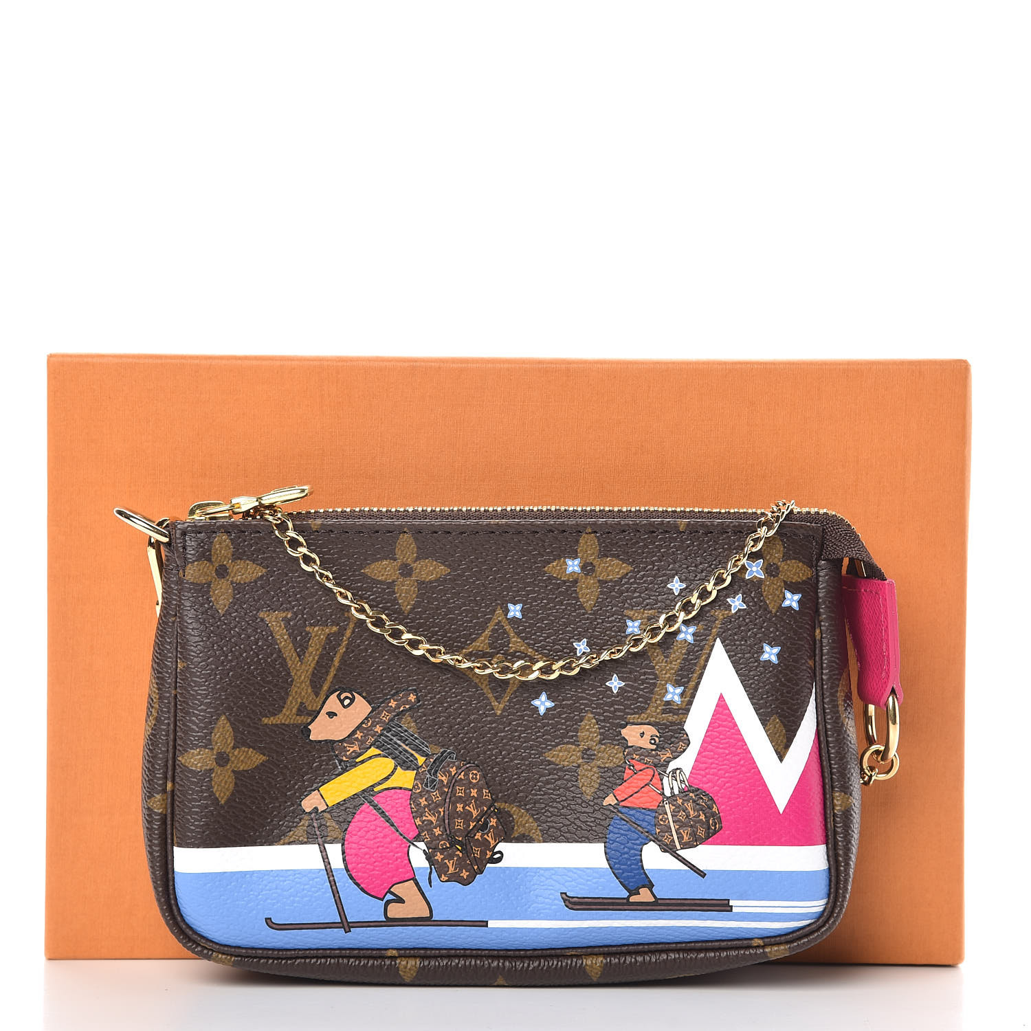 Louis Vuitton Christmas Animation Mini Pochette Louis Literacy Basics