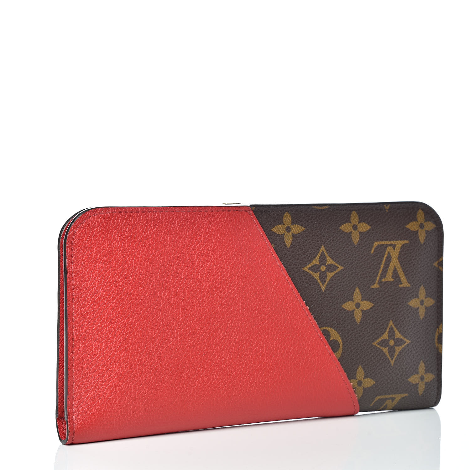 Louis Vuitton Monogram Canvas Cerise Leather Kimono Wallet