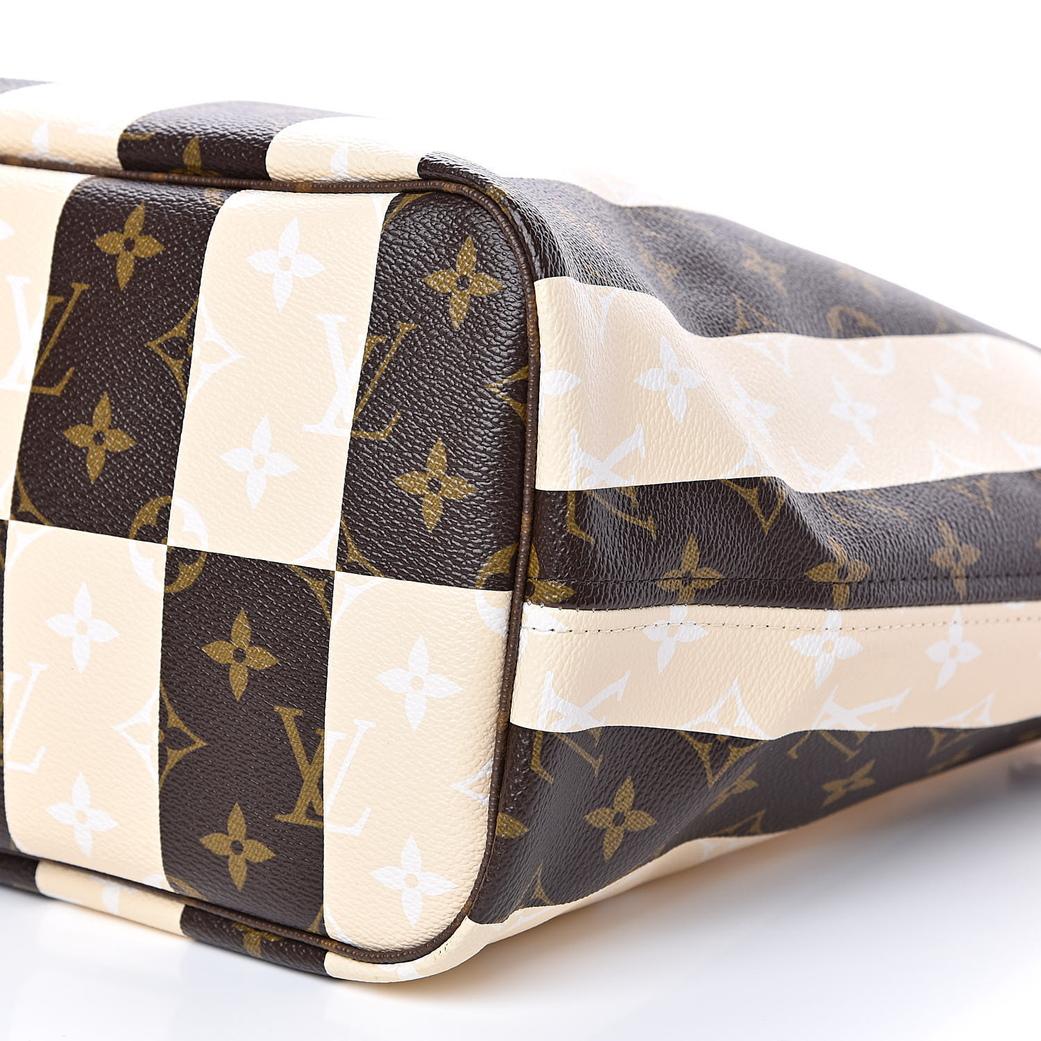 louis vuitton monogram rayures neverfull mm