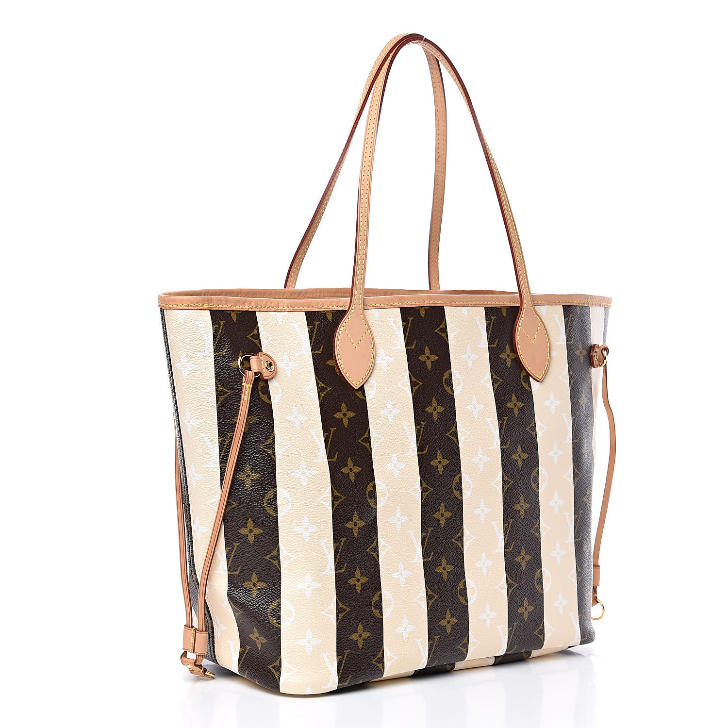 LOUIS VUITTON Monogram Rayures Neverfull MM 513264