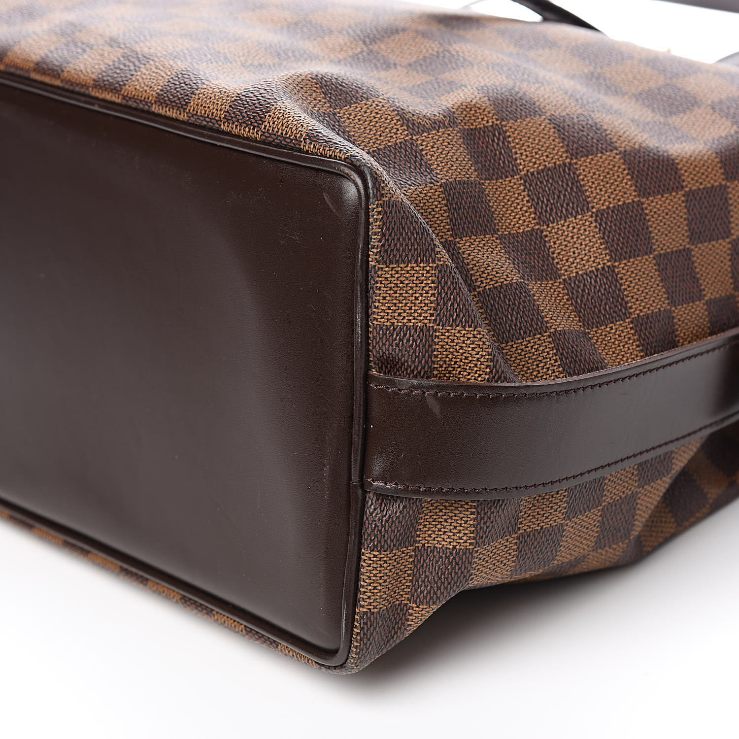 Louis Vuitton - Authenticated Chelsea Handbag - Cloth Brown for Women, Never Worn