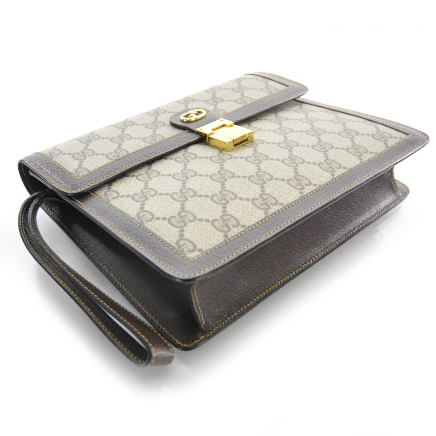 gucci clutch monogram