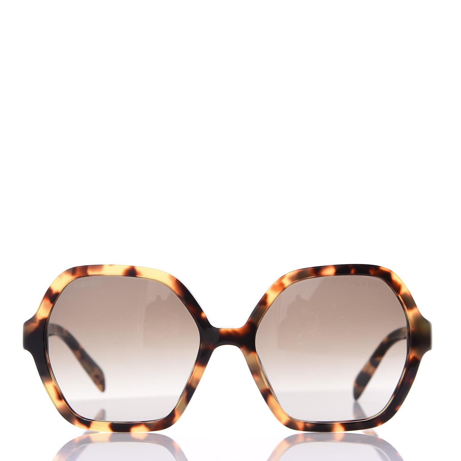 PRADA Sunglasses SPR 06S Tortoise 555199 | FASHIONPHILE