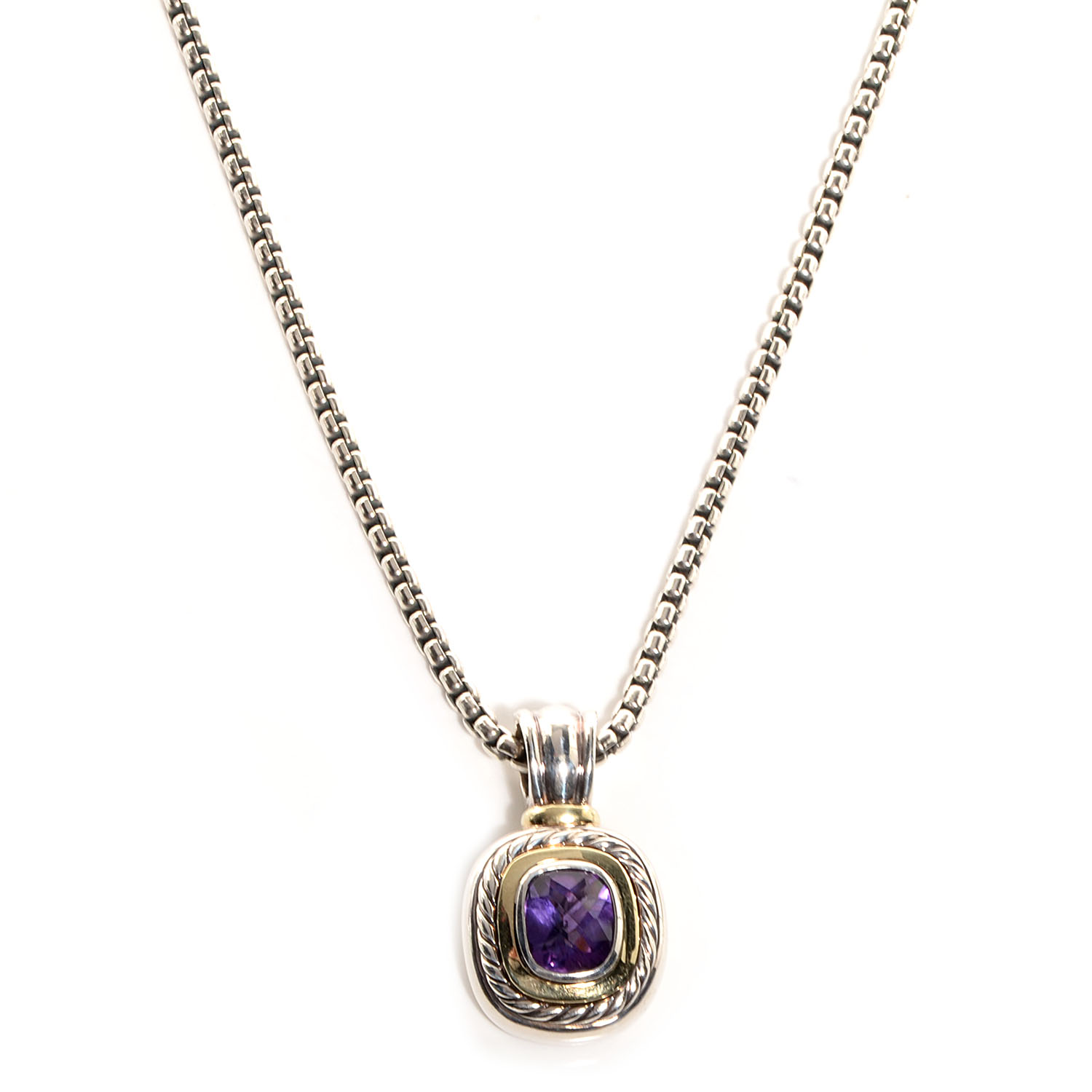 david yurman amethyst necklace