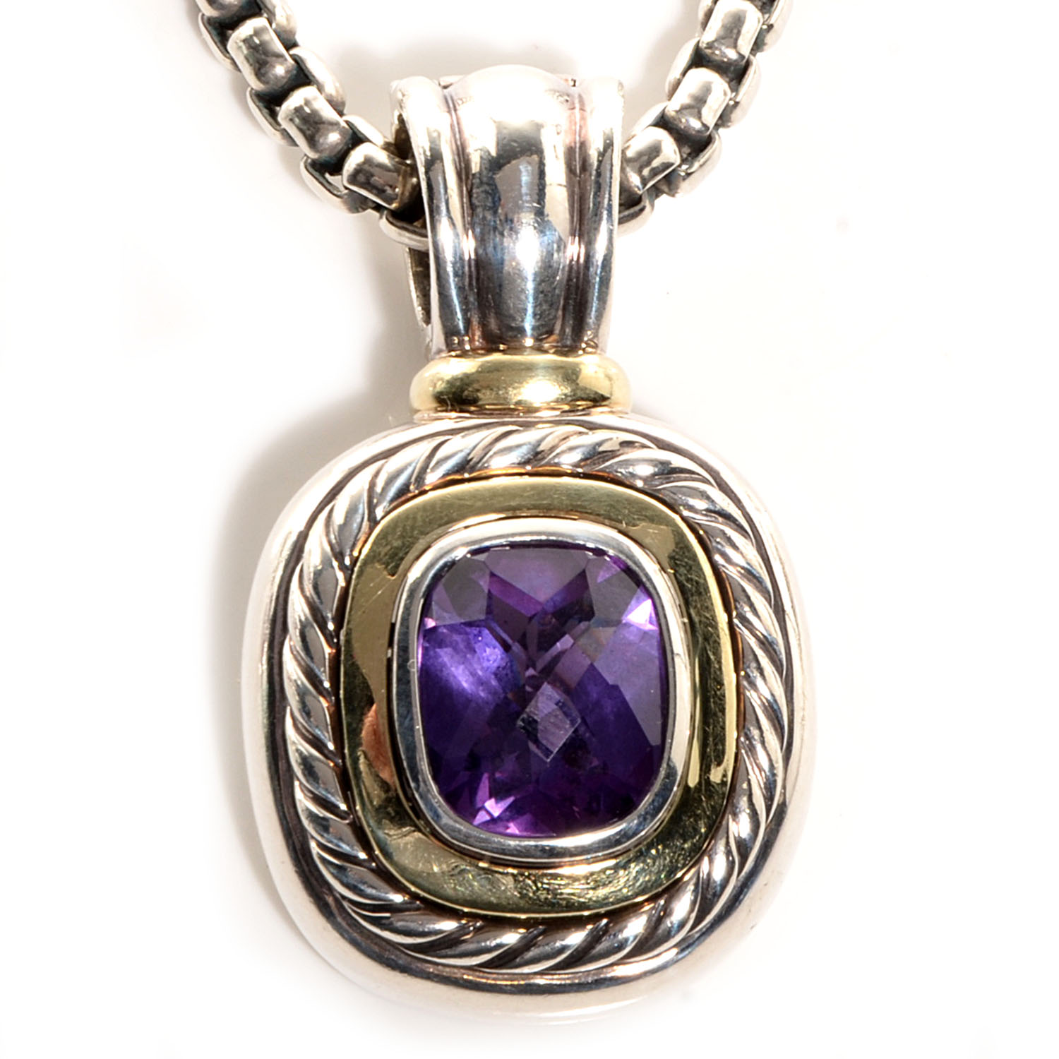 david yurman amethyst necklace