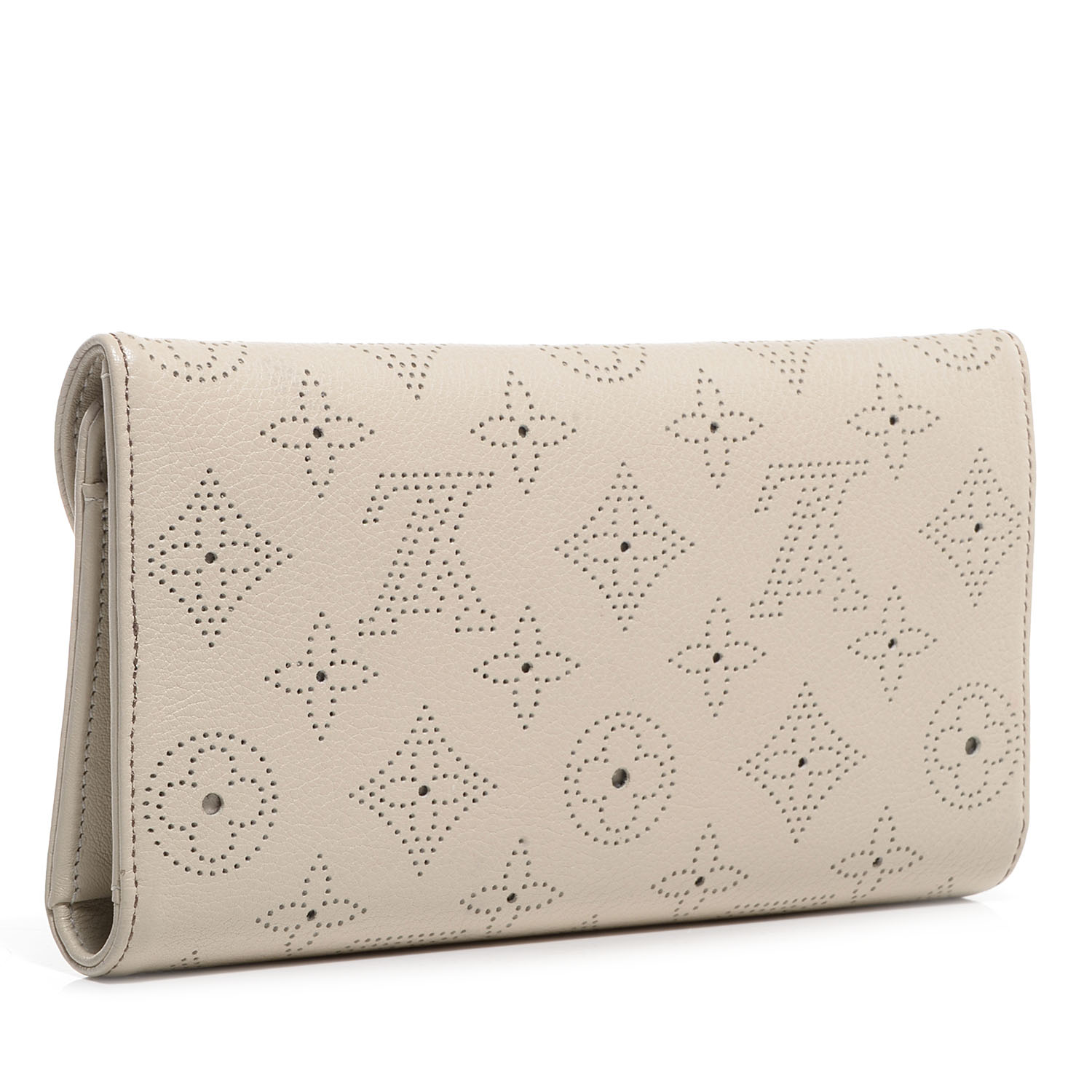 Louis Vuitton Cr?me Monogram Mahina Leather Carmel Bag - Yoogi's