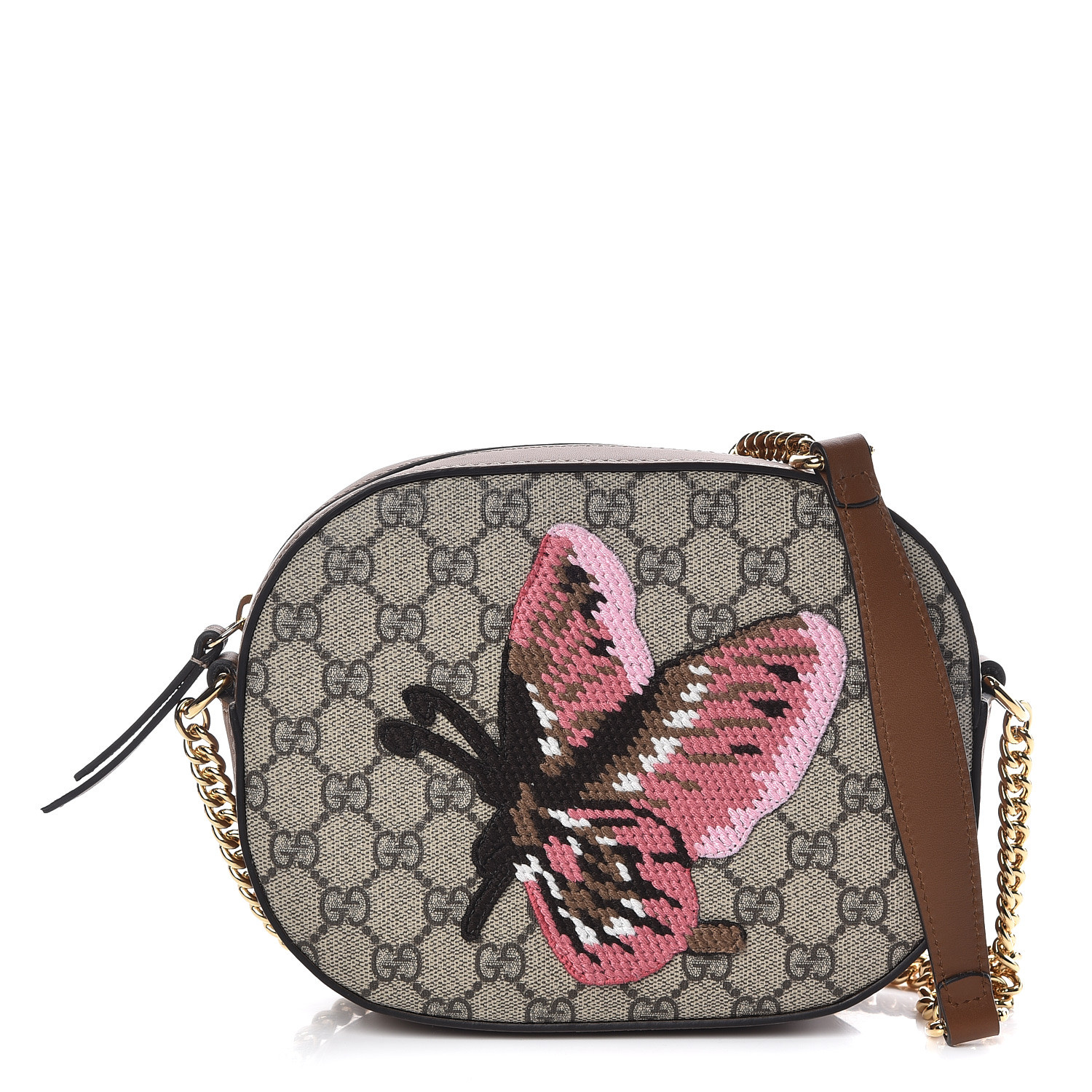 gucci handbag with butterfly