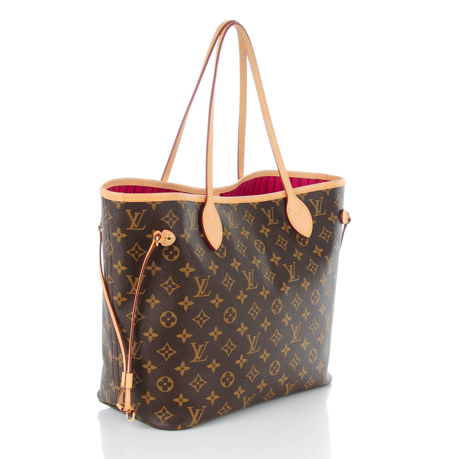 LOUIS VUITTON Monogram Neverfull MM Pivoine 140854