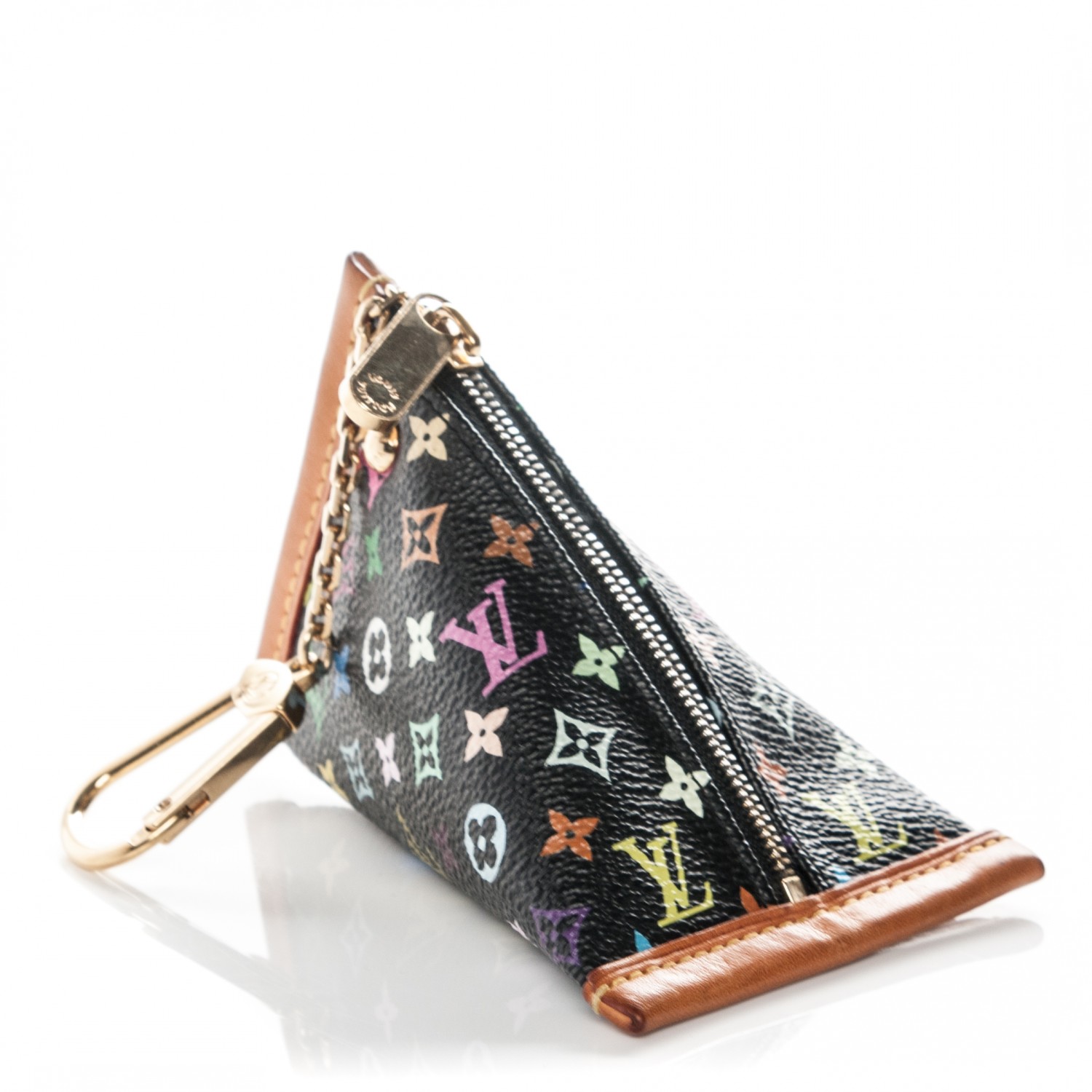 lv coin pouch black