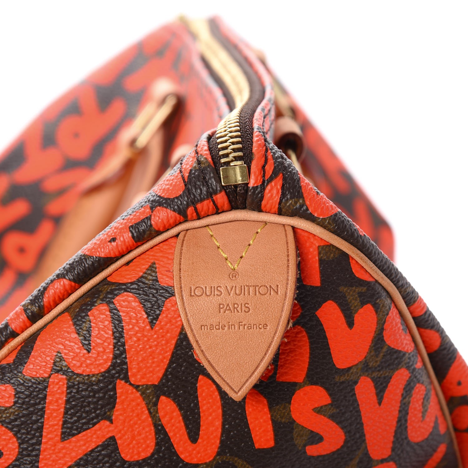 Louis Vuitton Monogram Graffiti Speedy 30 Fuchsia