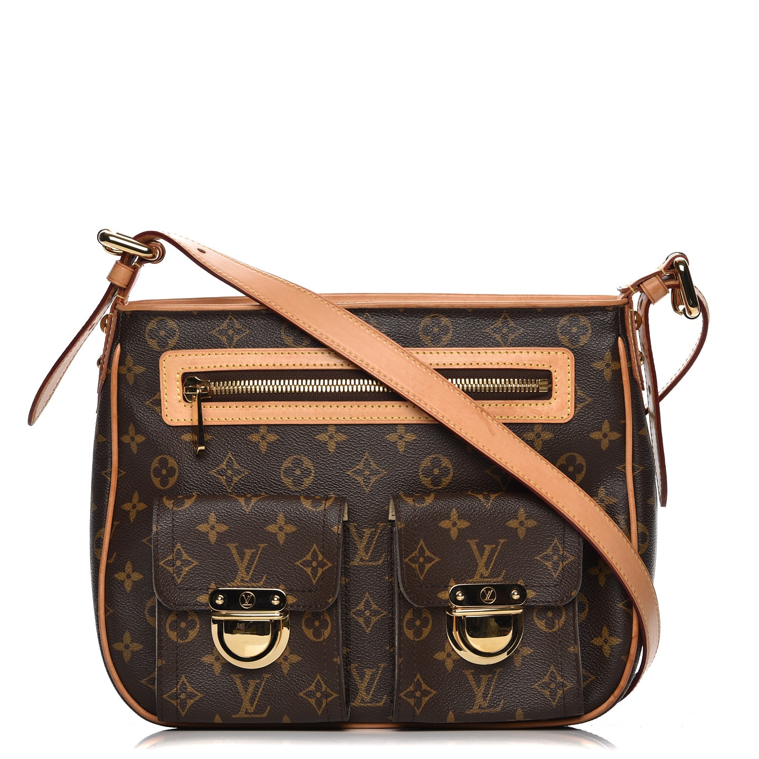 Louis Vuitton, Bags, Louis Vuitton Tulum Monogram Canvas Gm Brown Large  Shoulder Bag Messenger