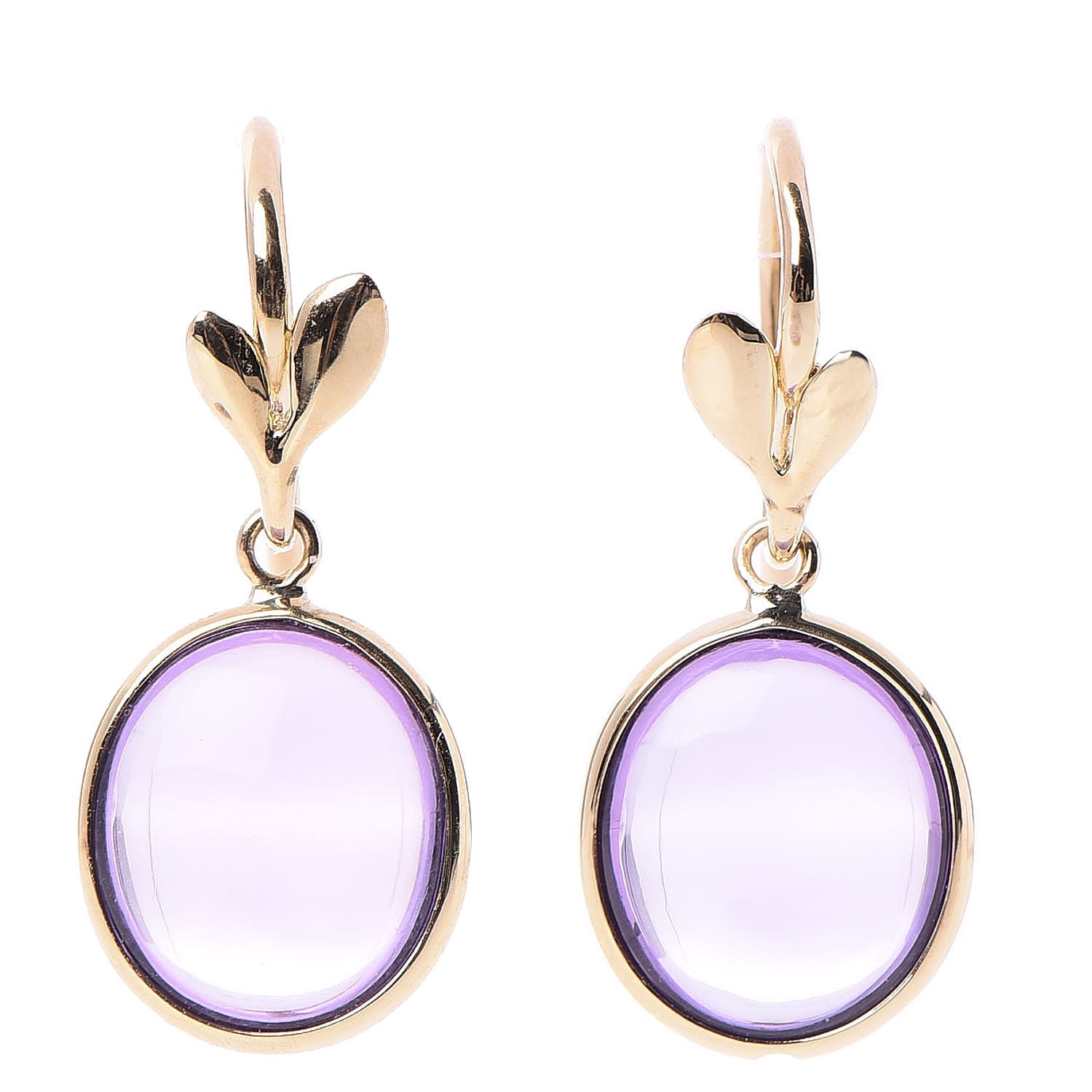 amethyst earrings tiffany