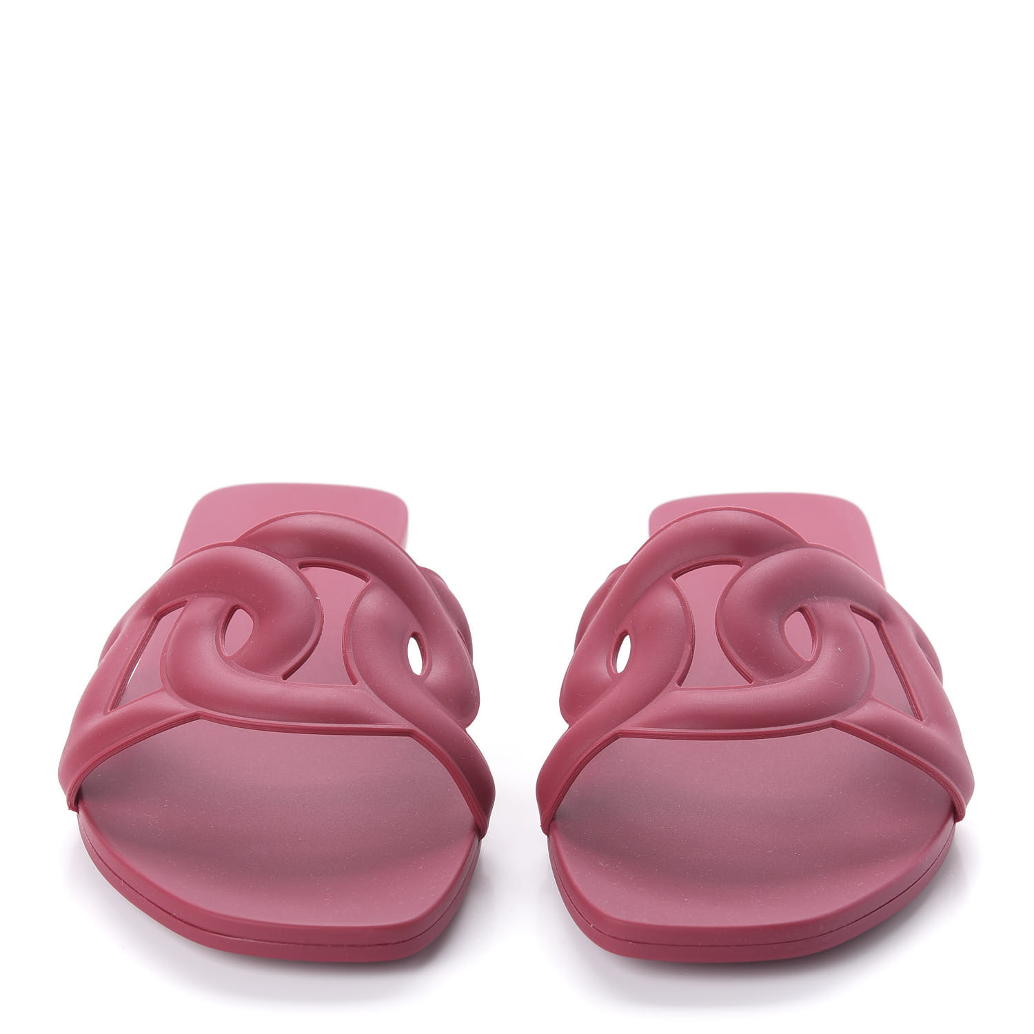 hermes aloha sandals rose baie