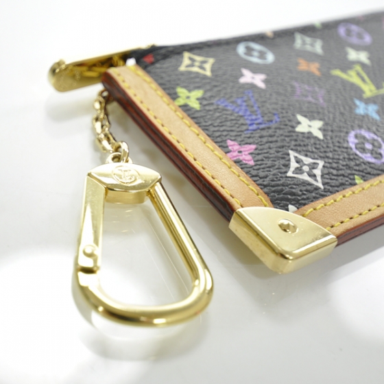 louis vuitton key pouch monogram multicolor