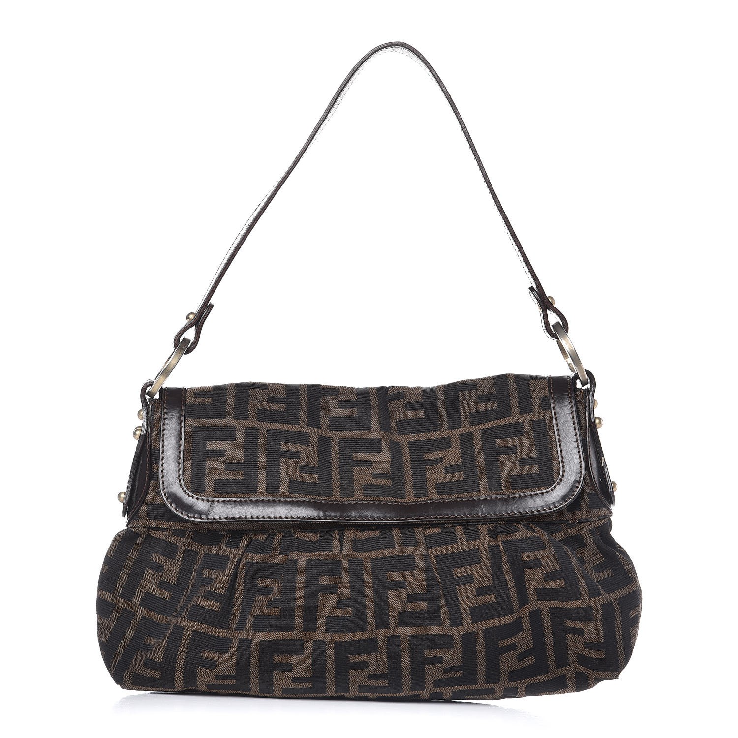 fendi chef zucca shoulder bag