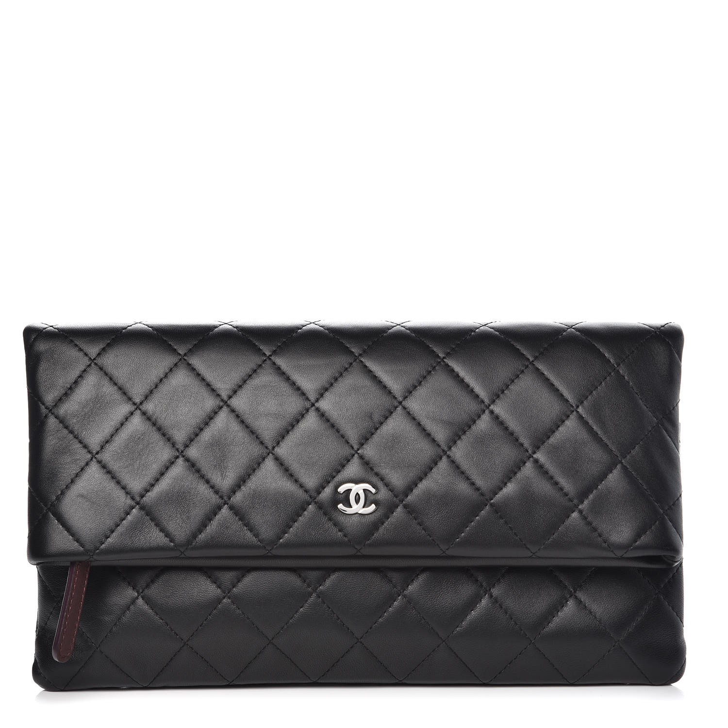 coco chanel black clutch