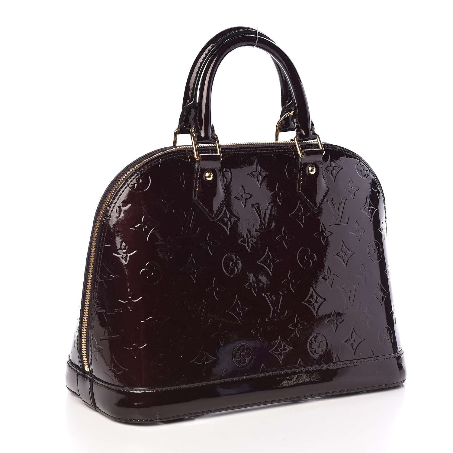 louis vuitton vernis alma pm amarante