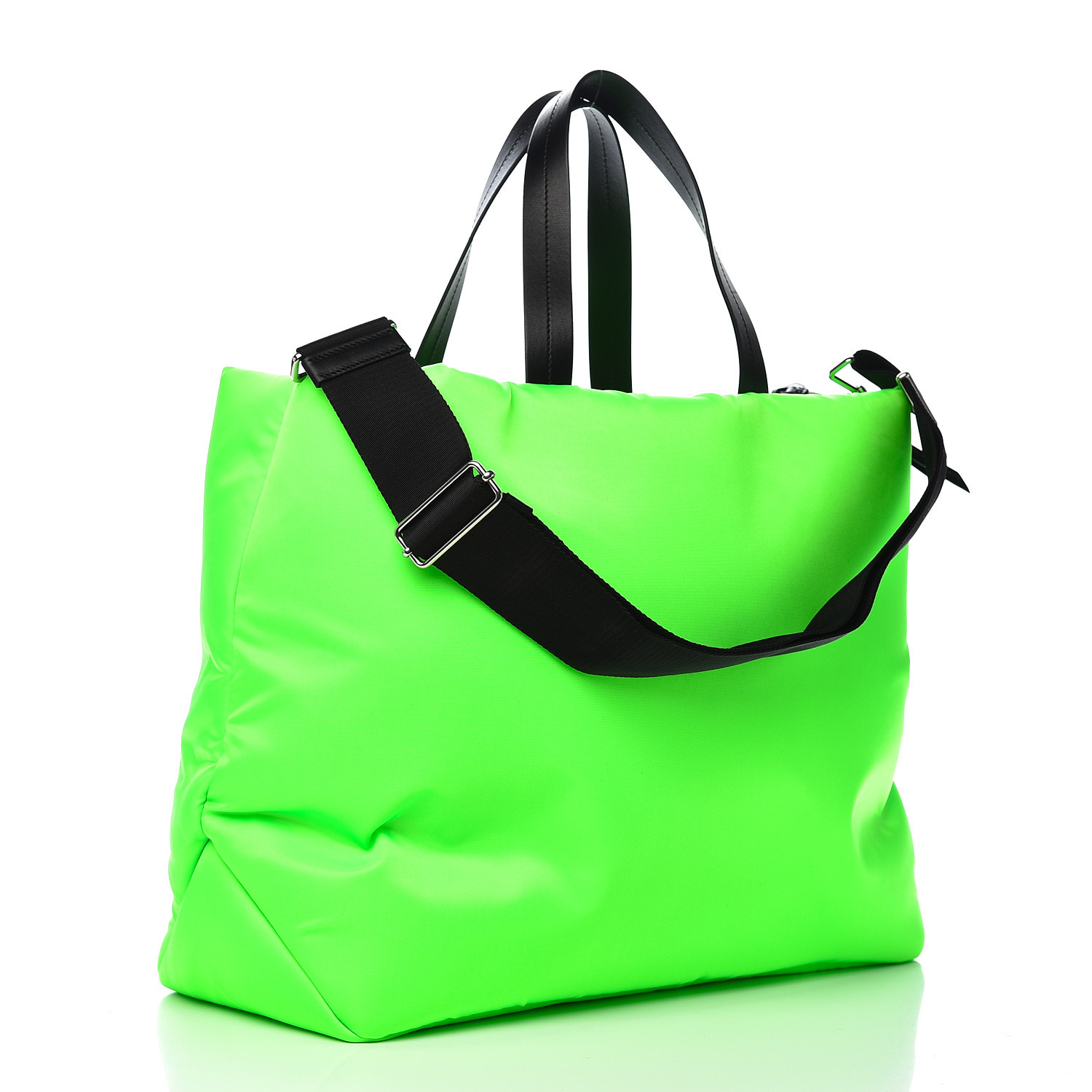 prada neon tote