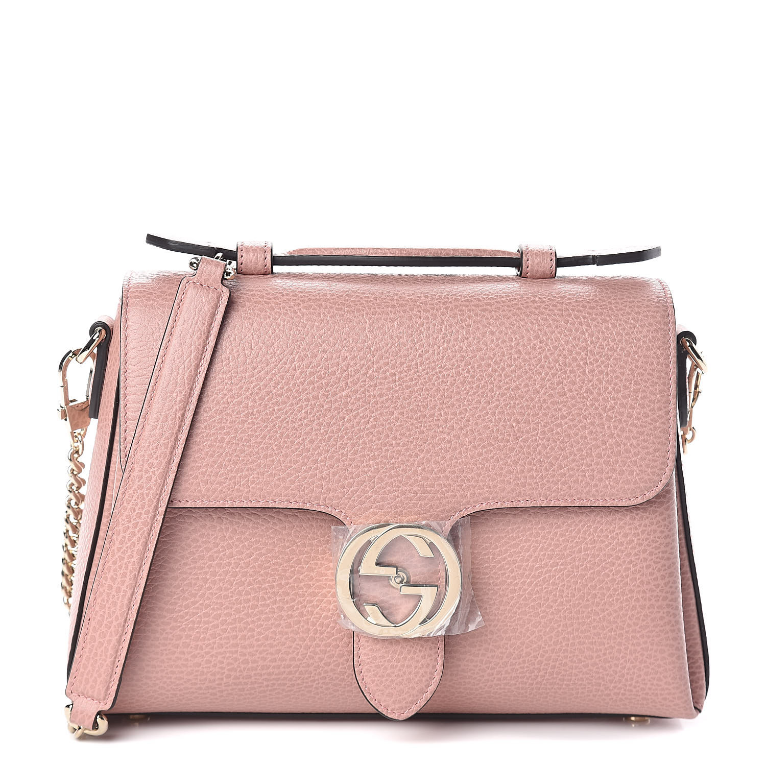 gucci dollar calfskin interlocking g shoulder bag