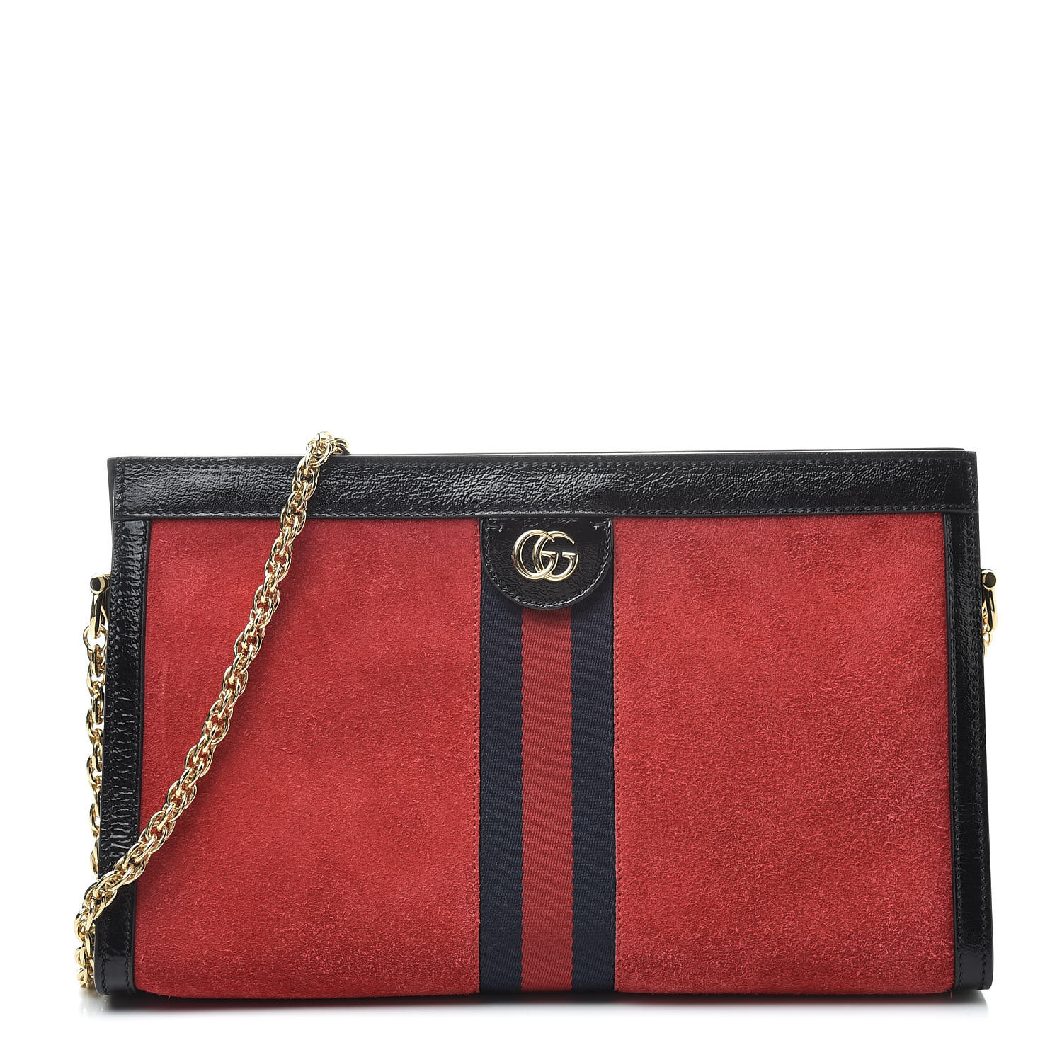 gucci ophidia red suede