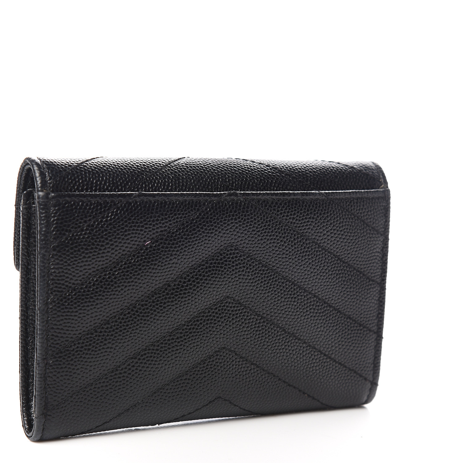 saint laurent matelasse wallet