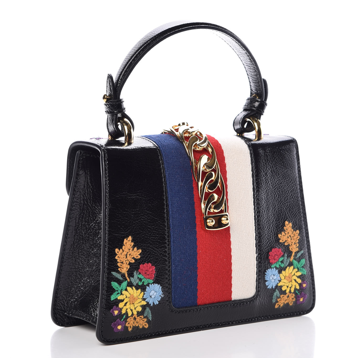 gucci sylvie black bag