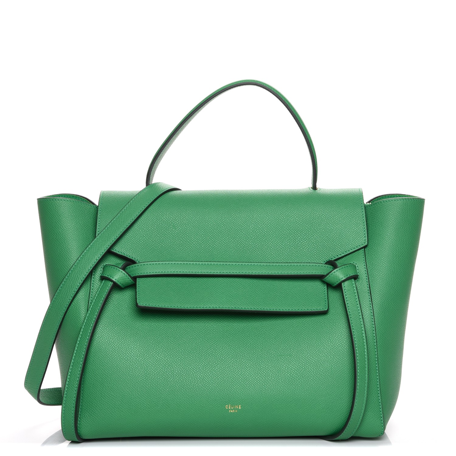 celine belt green