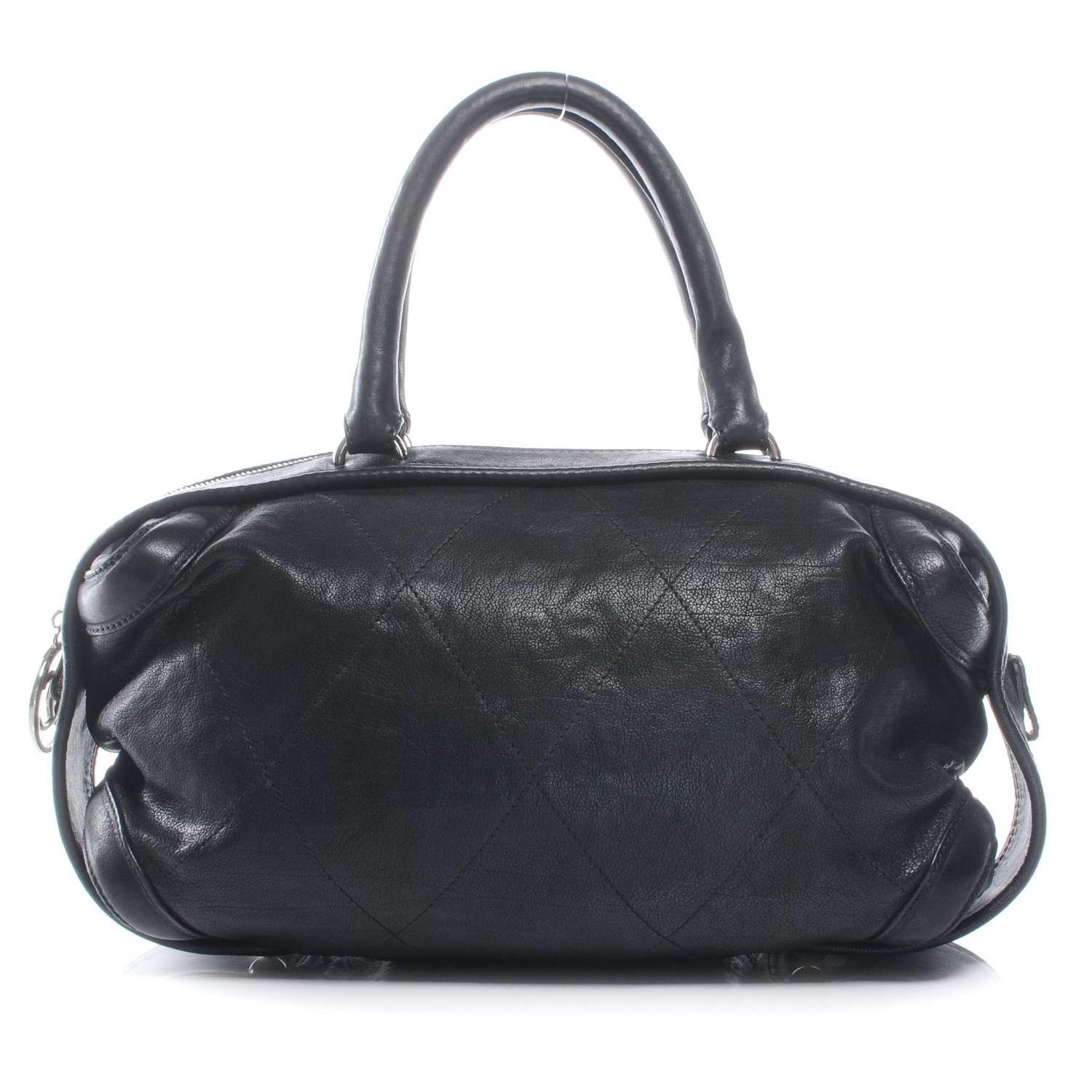 chanel bowling bag black