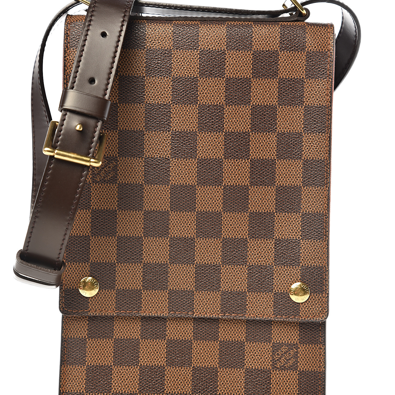 Louis Vuitton Damier Ebene Portobello Travel Shoulder Bag