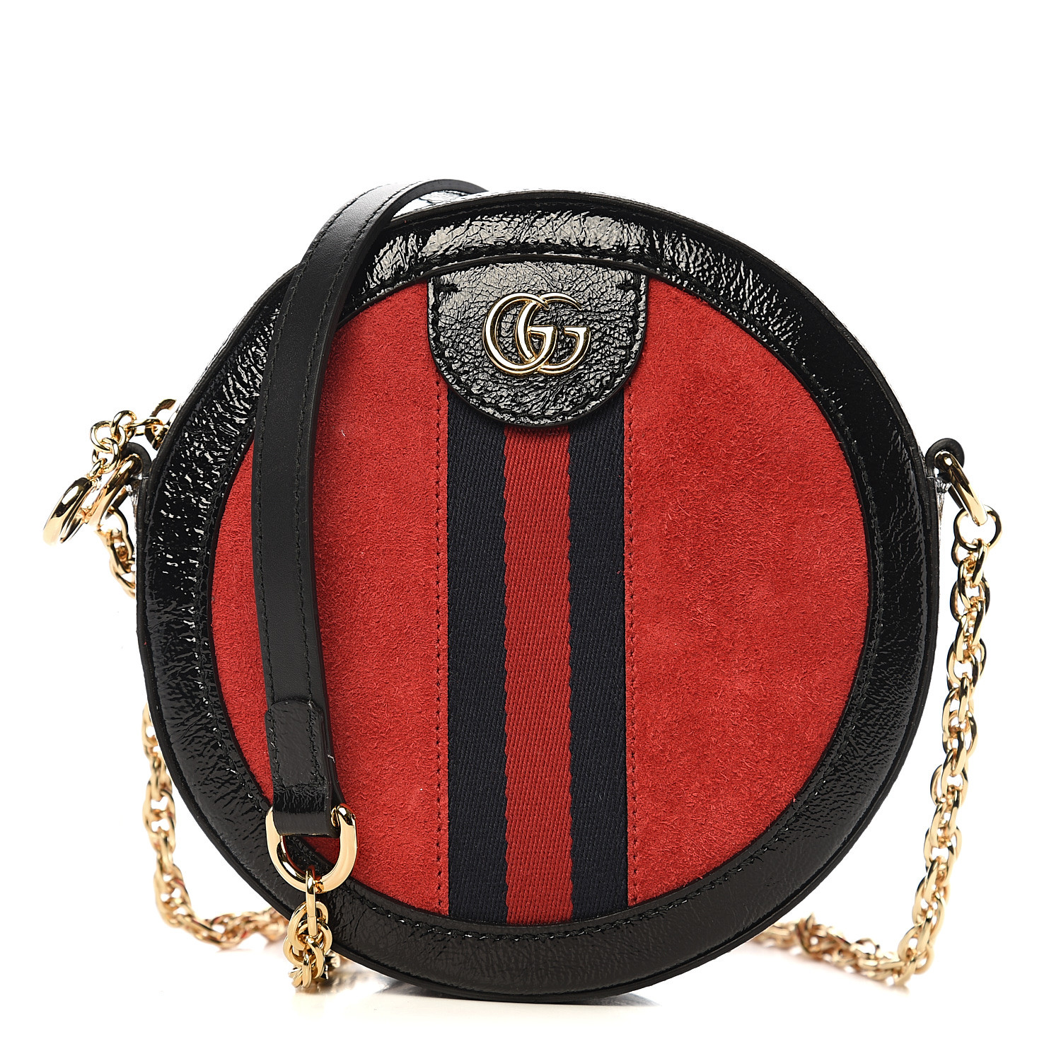 ophidia round shoulder bag