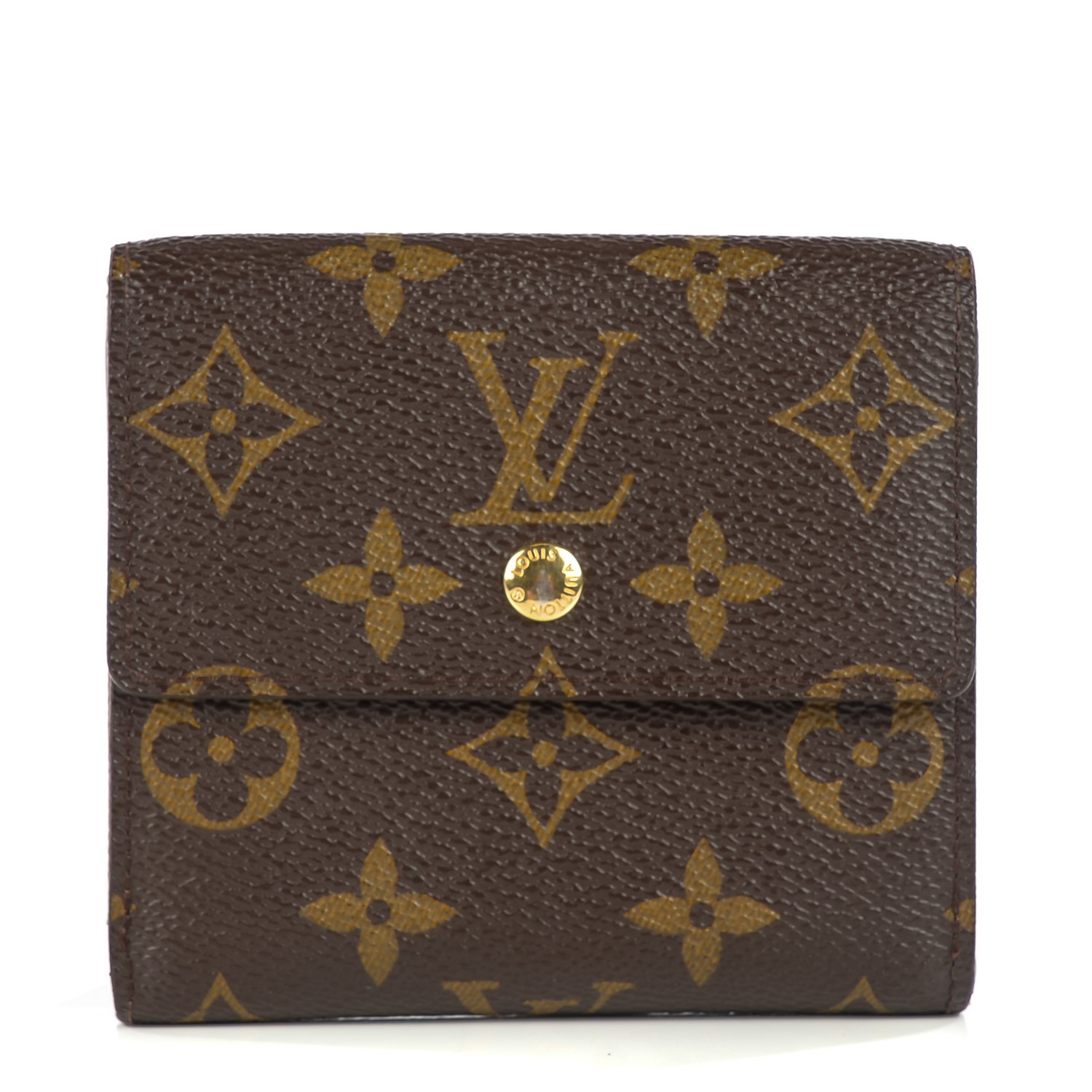 louis vuitton monogram elise wallet