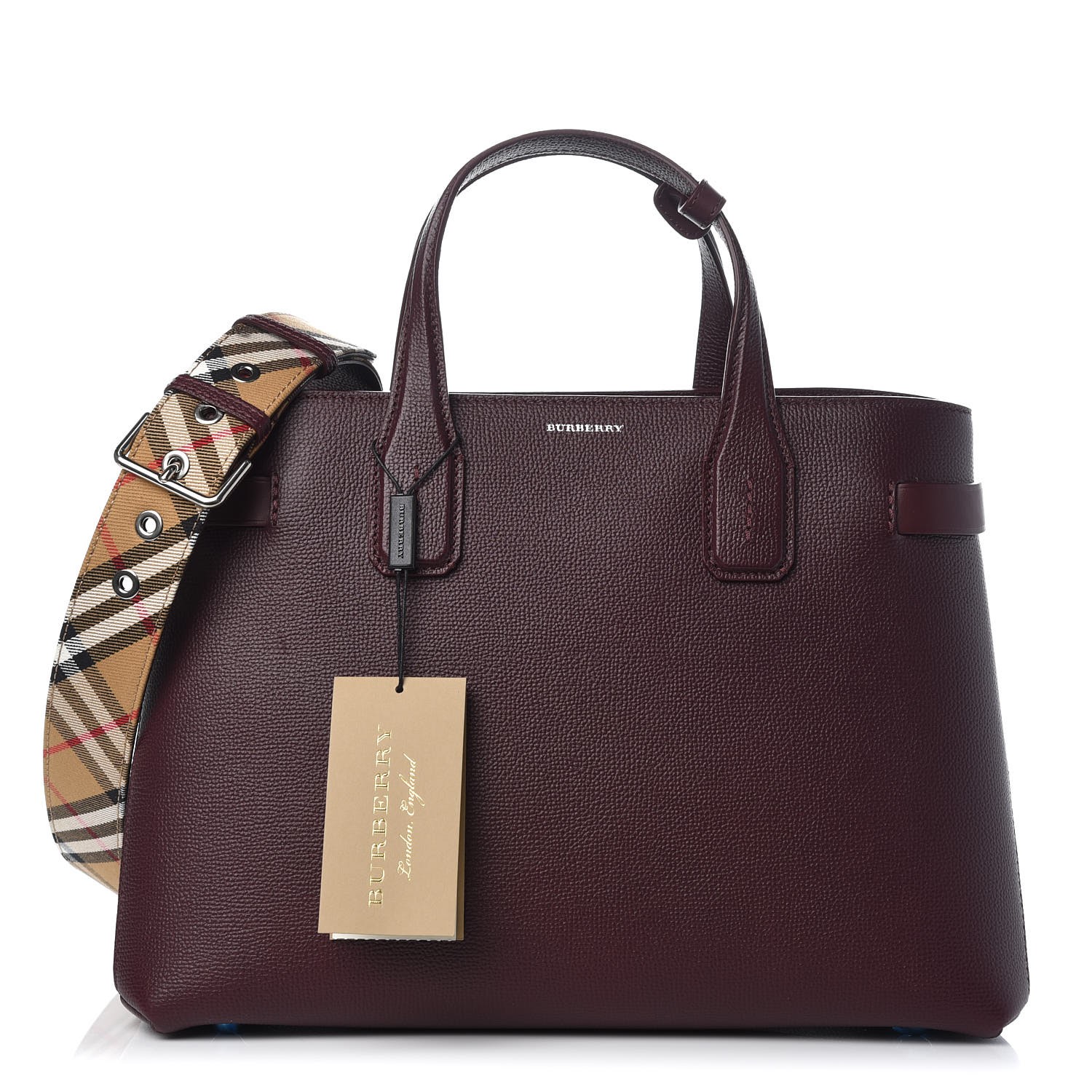 burberry derby leather bag