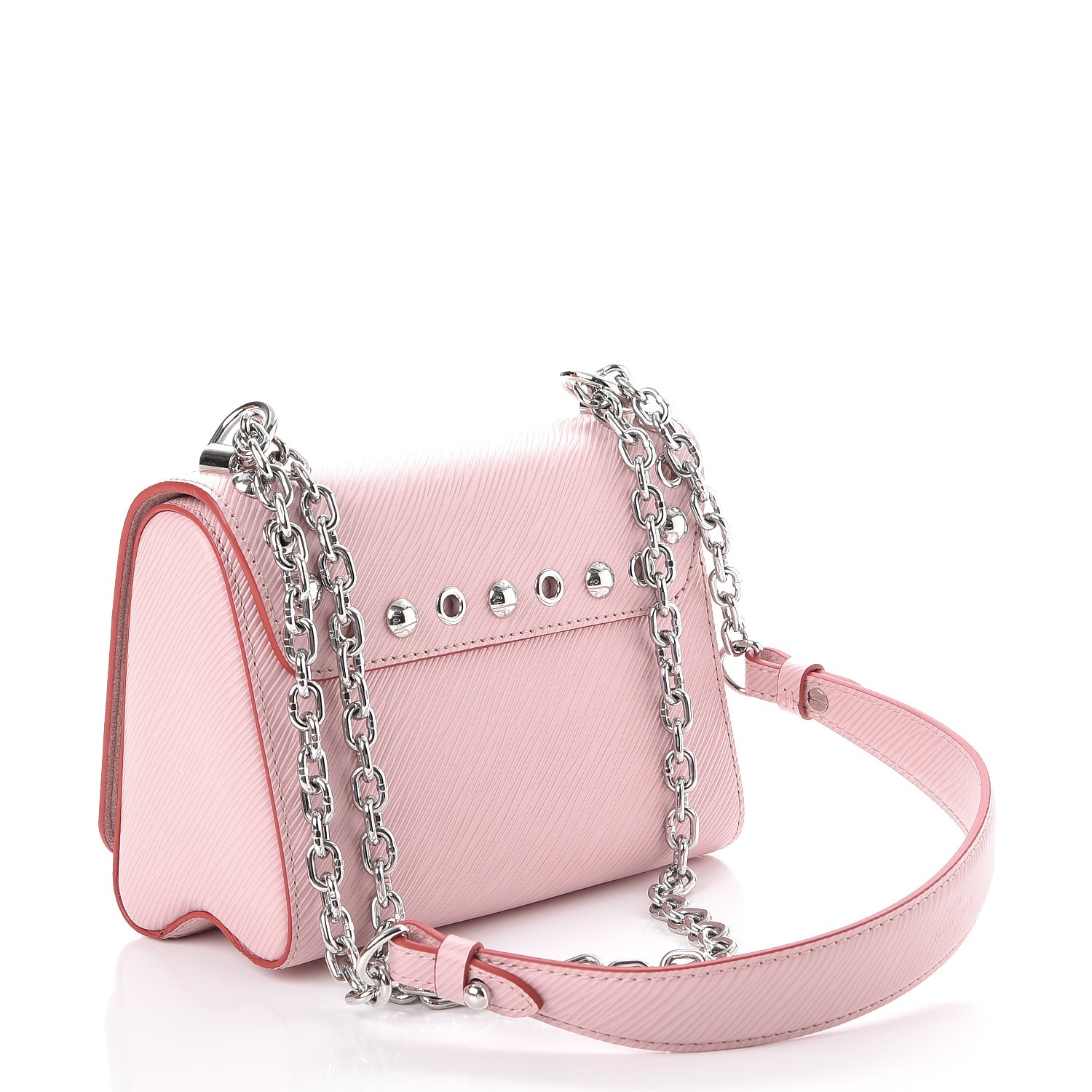Louis Vuitton Crossbody Twist Epi Studded PM Rose Ballerine in Leather with  Silver-tone - US