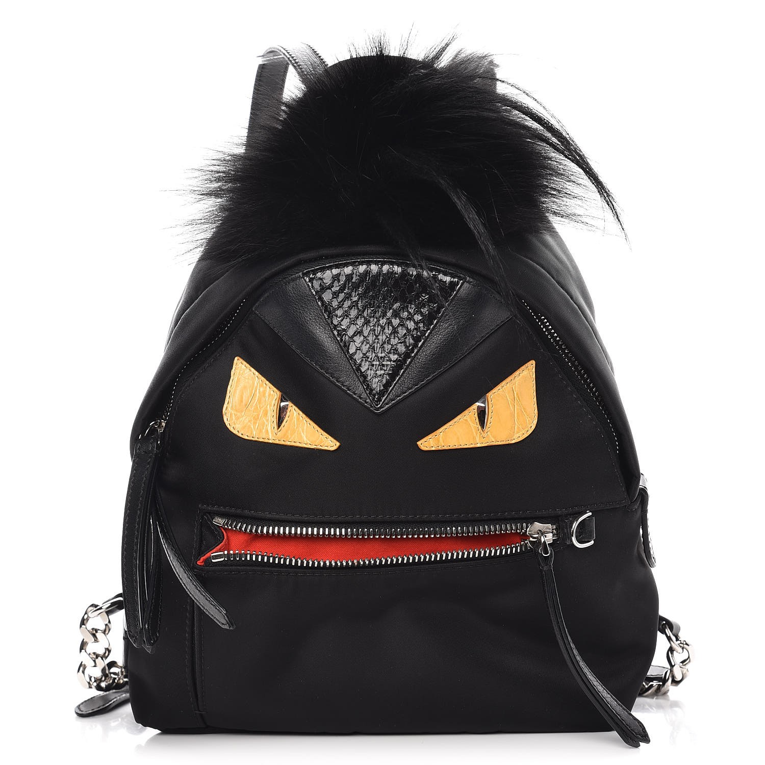 fendi monster mini backpack