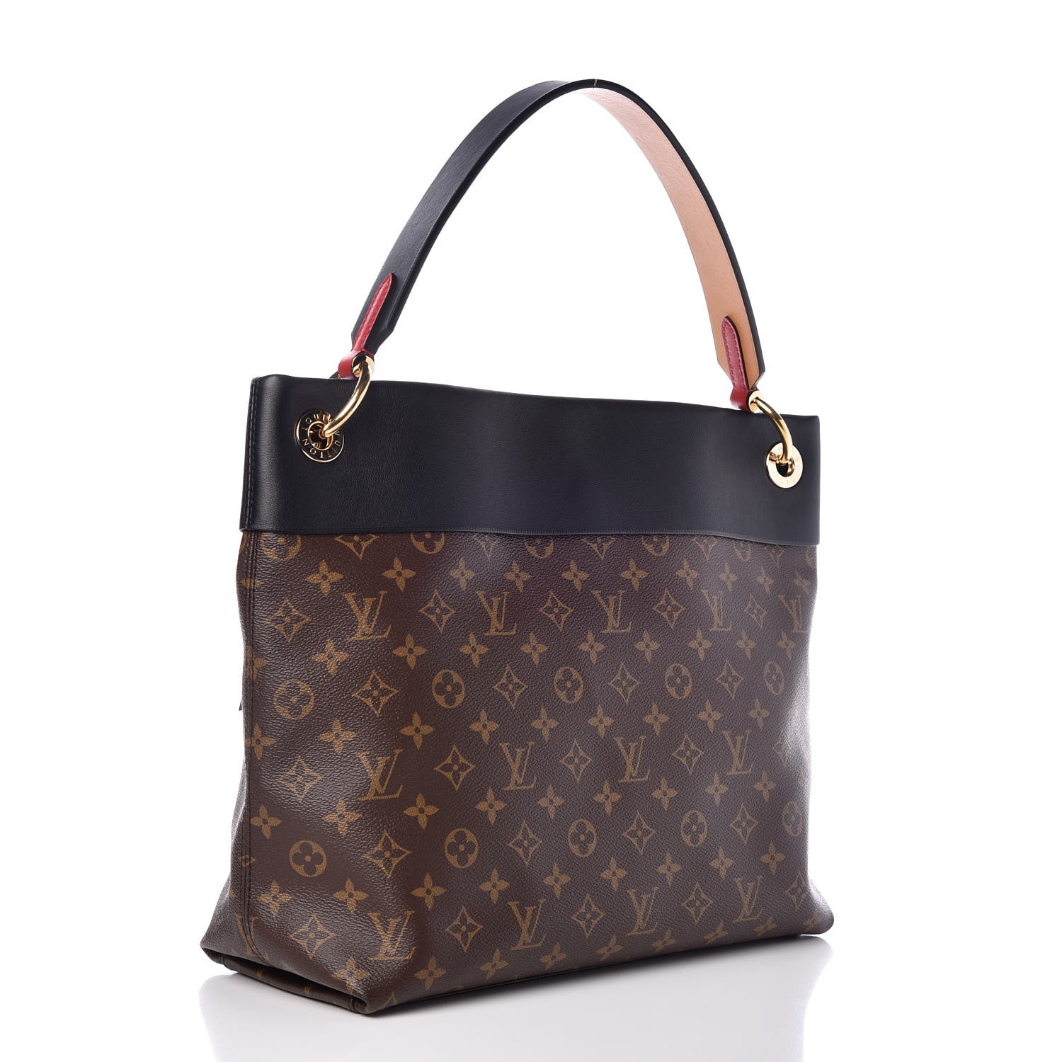 Louis Vuitton Monogram Tuileries Hobo Black | semashow.com