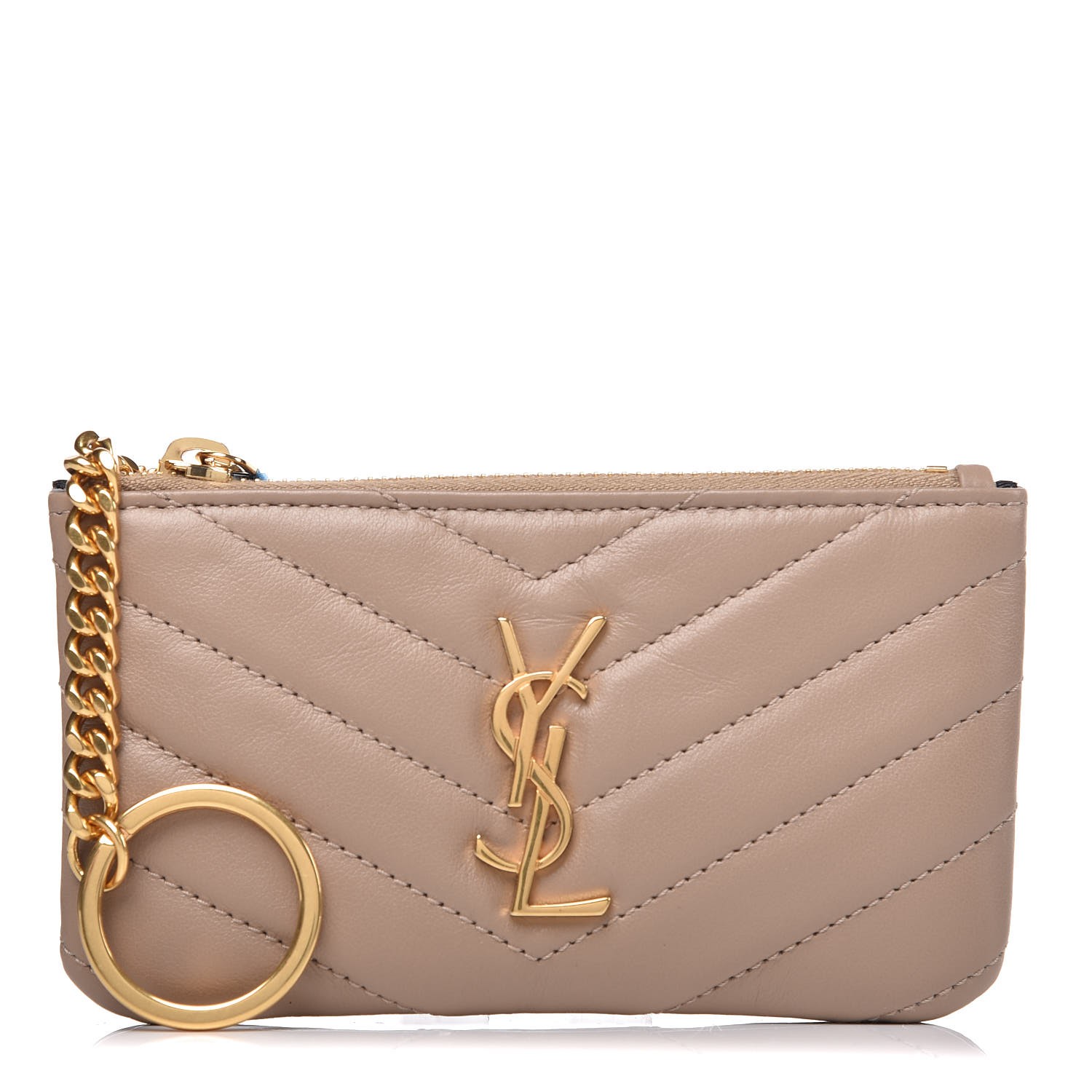 Saint Laurent Monogram Key Pouch 2024 favors