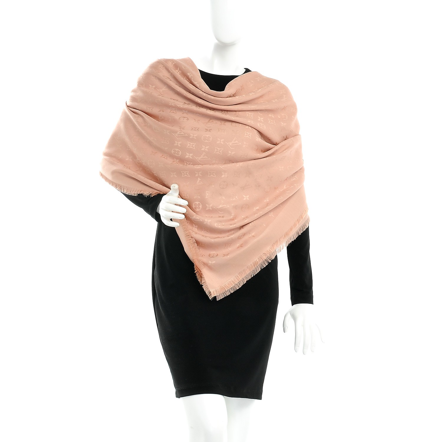 Louis Vuitton Greige Shawl - For Sale on 1stDibs