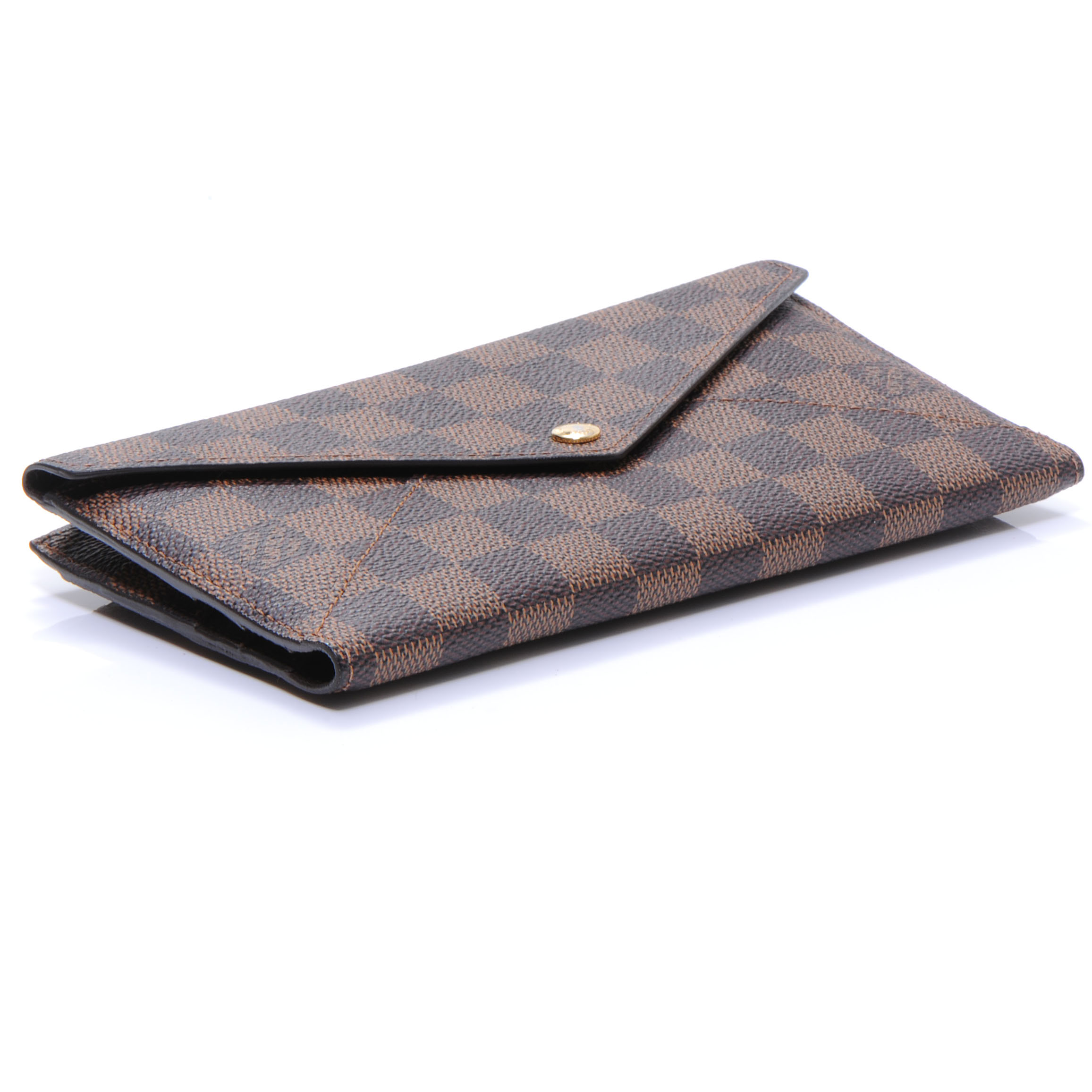 Louis Vuitton Origami Wallet Damier Long Brown