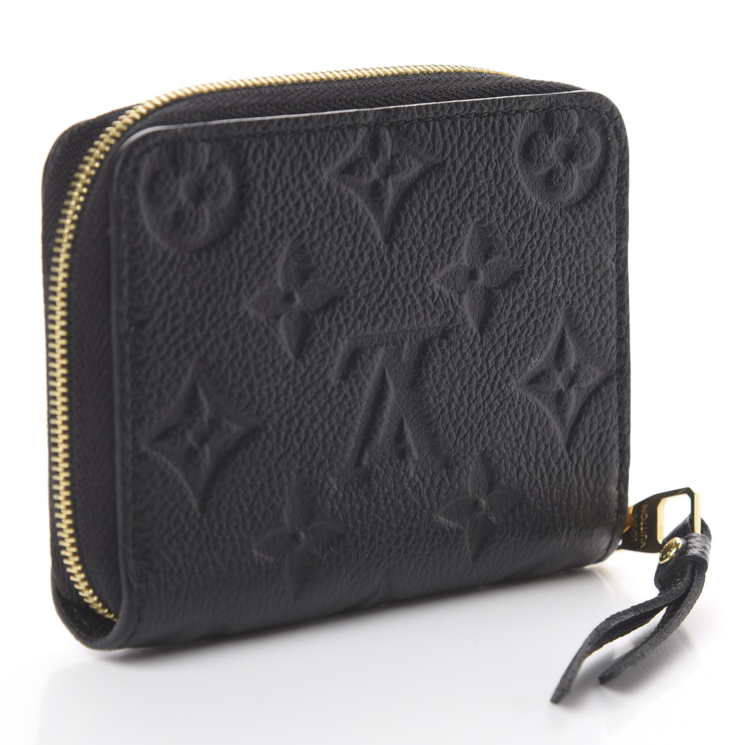 louis vuitton zippy coin purse black