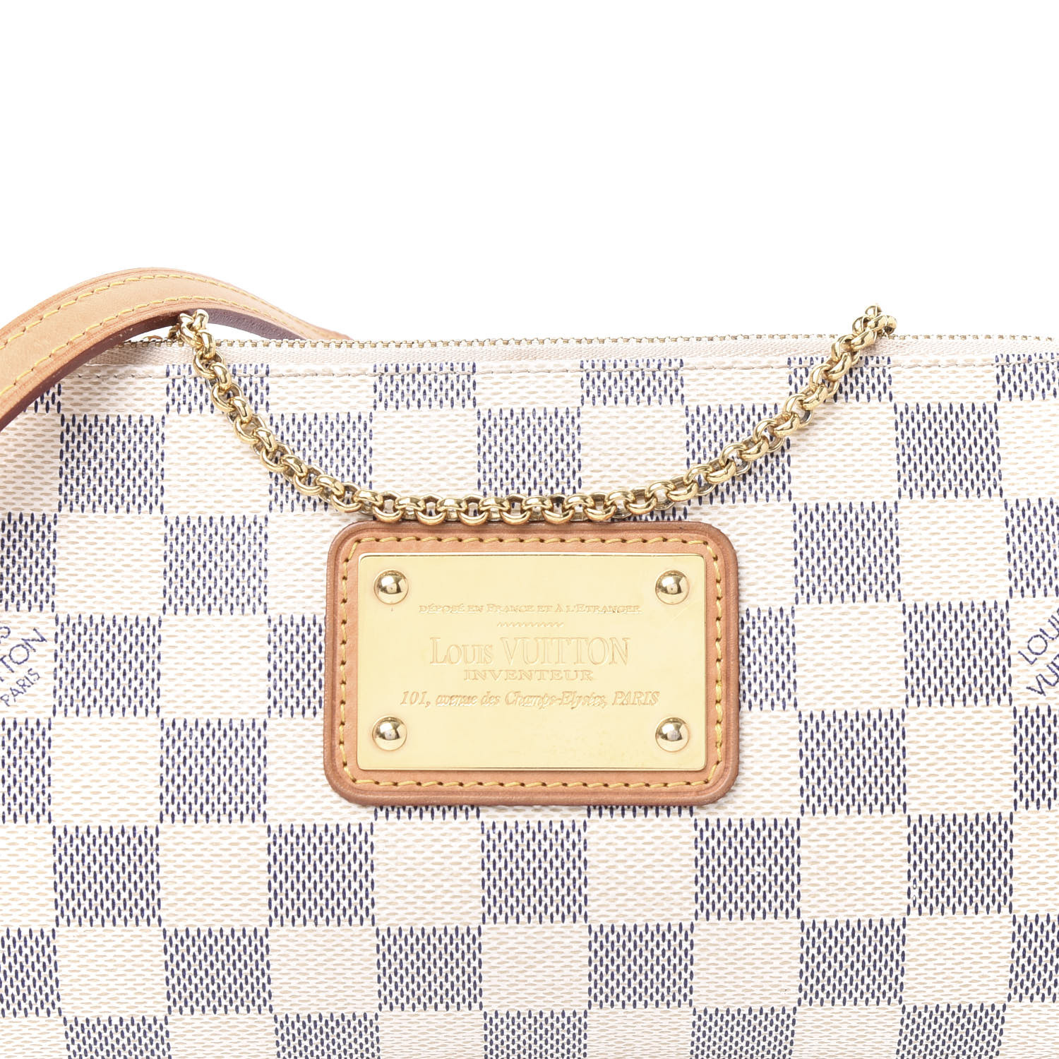 louis vuitton azur clutch