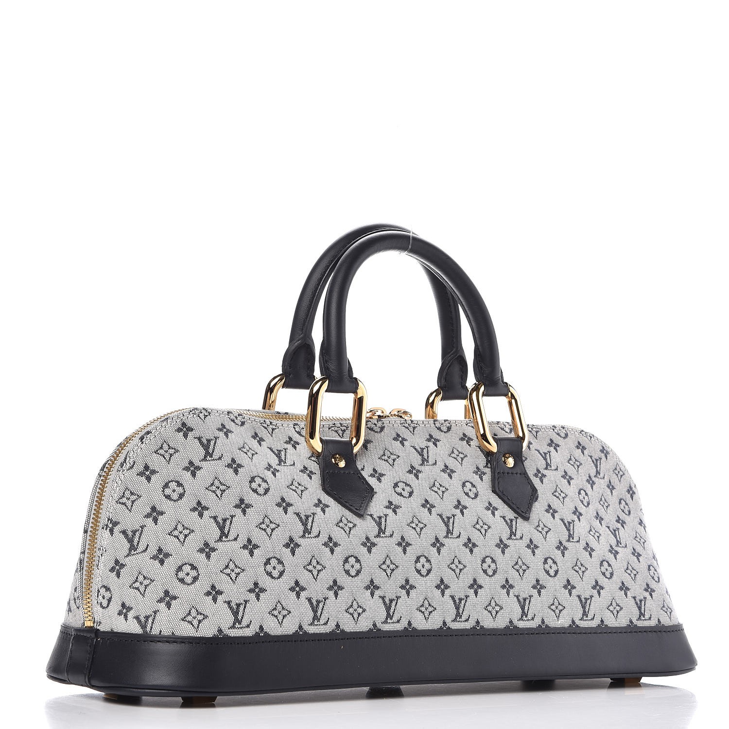 LOUIS VUITTON Mini Monogram Alma Long Blue 297424